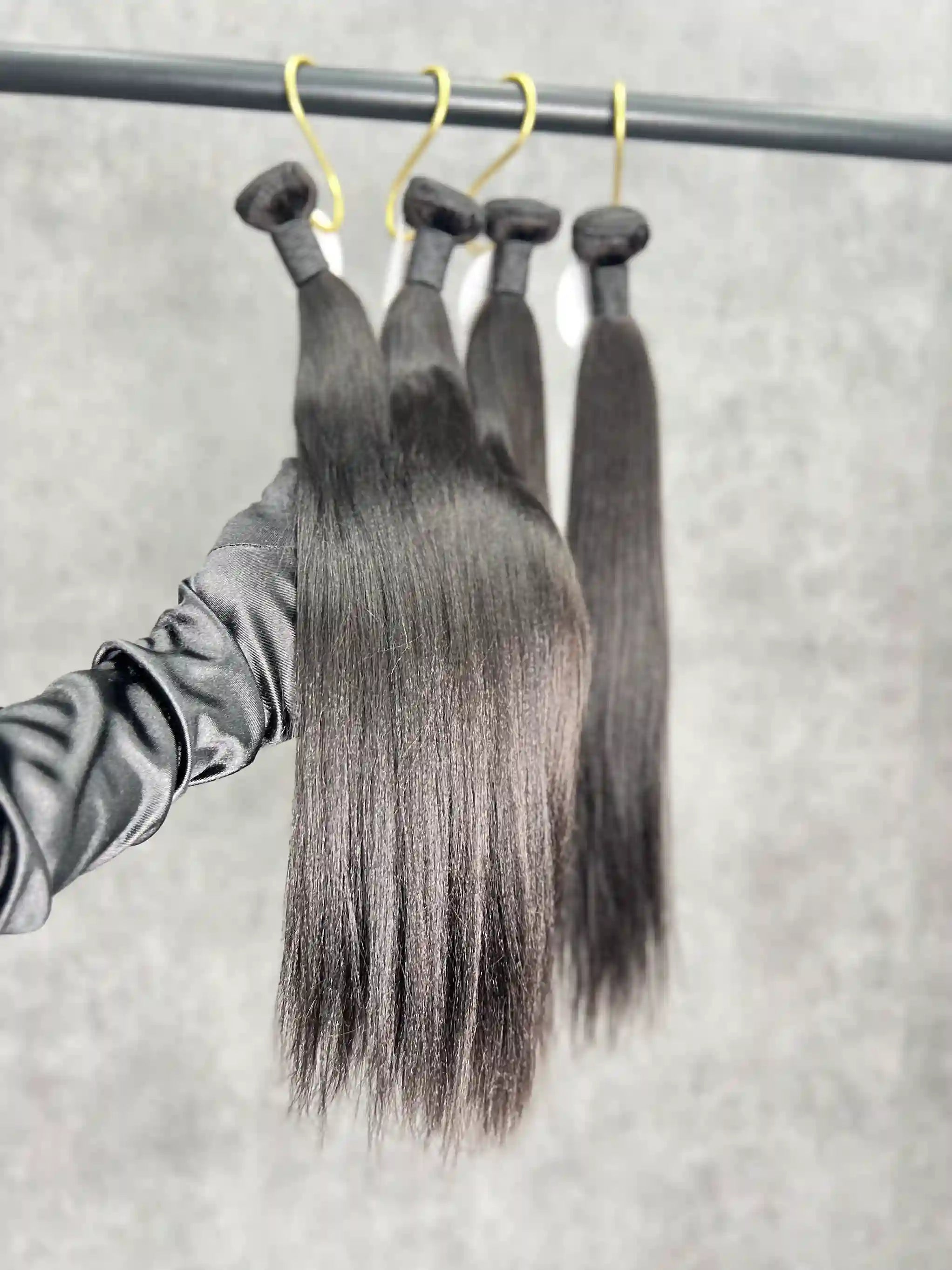 4PCS Yaki Straight Top Vrigin Hair Bundles | 12–30 Inch | Boruihair | 100% Human Hair