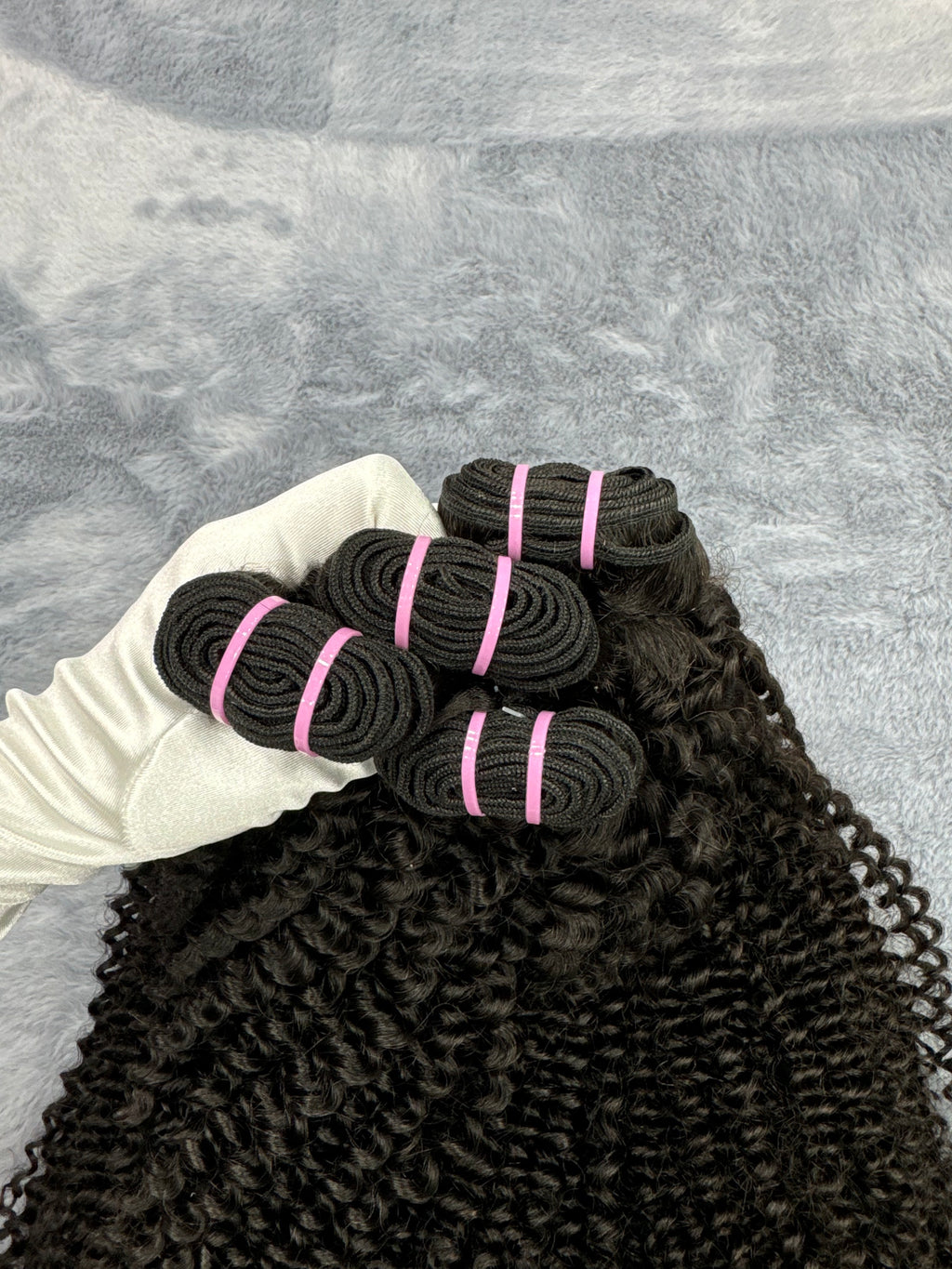 4PCS Kinky Curly Top Vrigin Hair Bundles | 12–30 Inch |Boruihair | 100% Human Hair