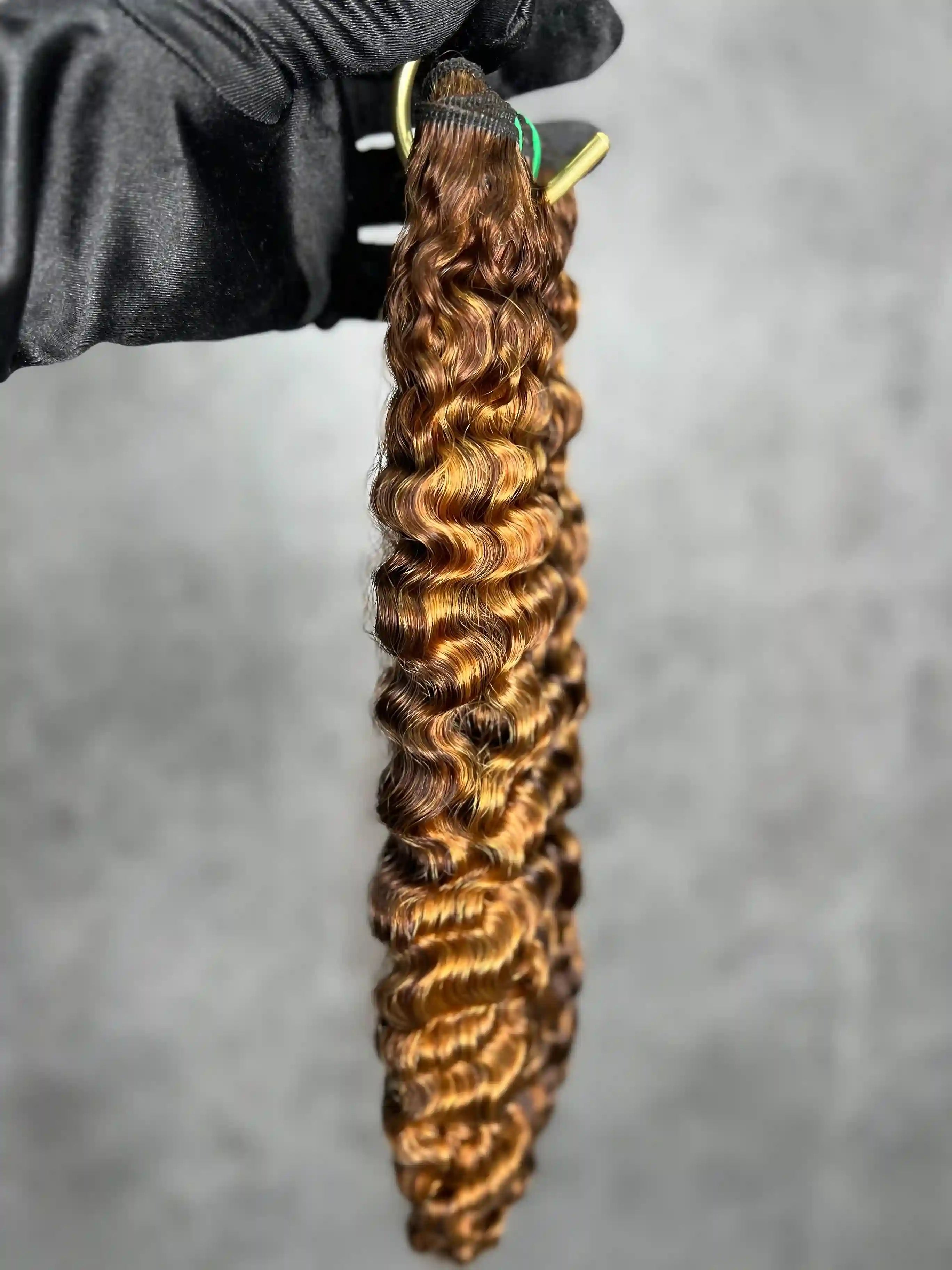 1PC Pixie Curly SDD P4/30 Color Vietnamese Hair Bundles | 12-24 Inch |  Boruihair | 100% Human Hair