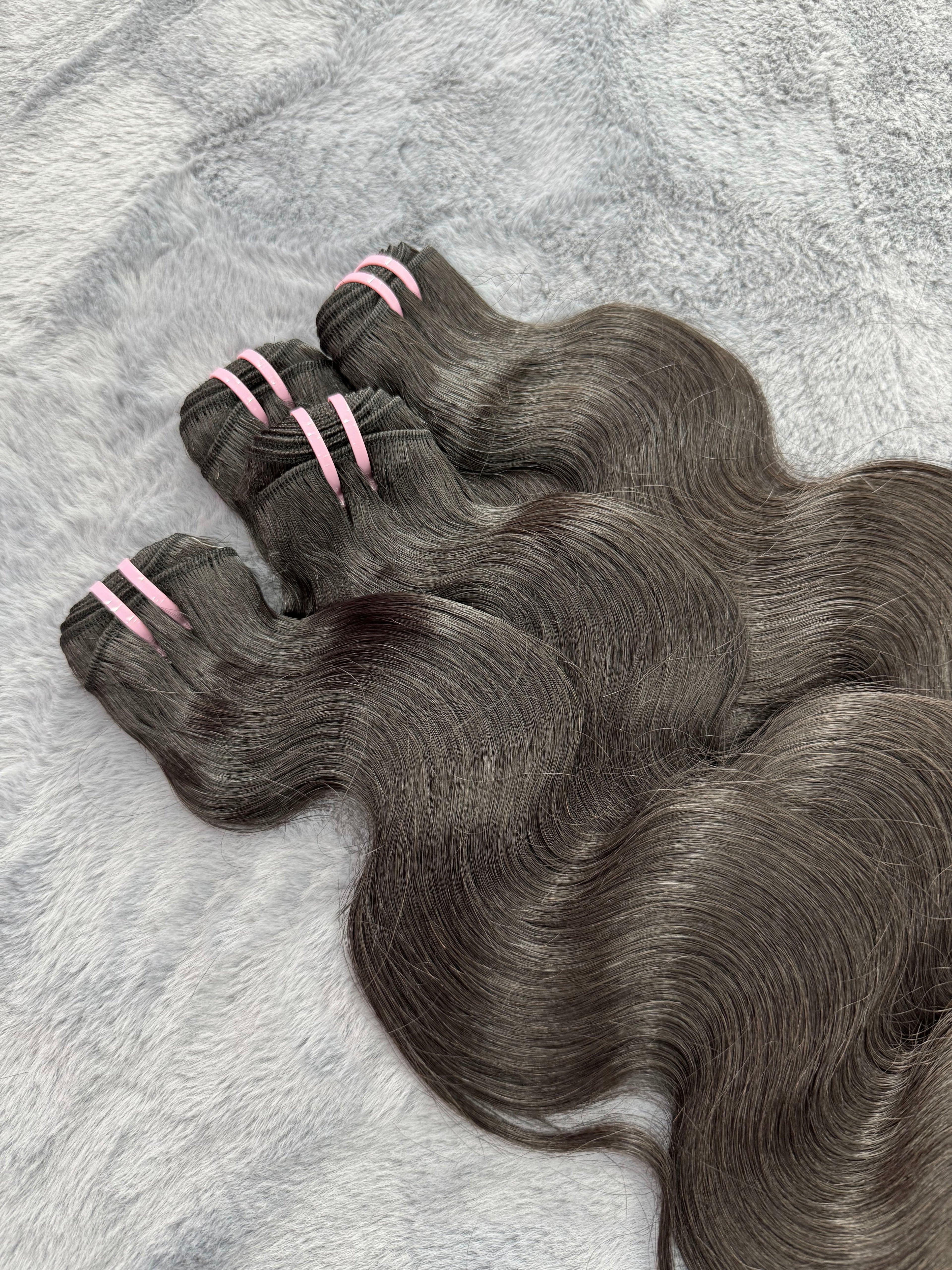 4PCS Body Wave Vietnamese Raw Pro Hair Bundles 100% human hair