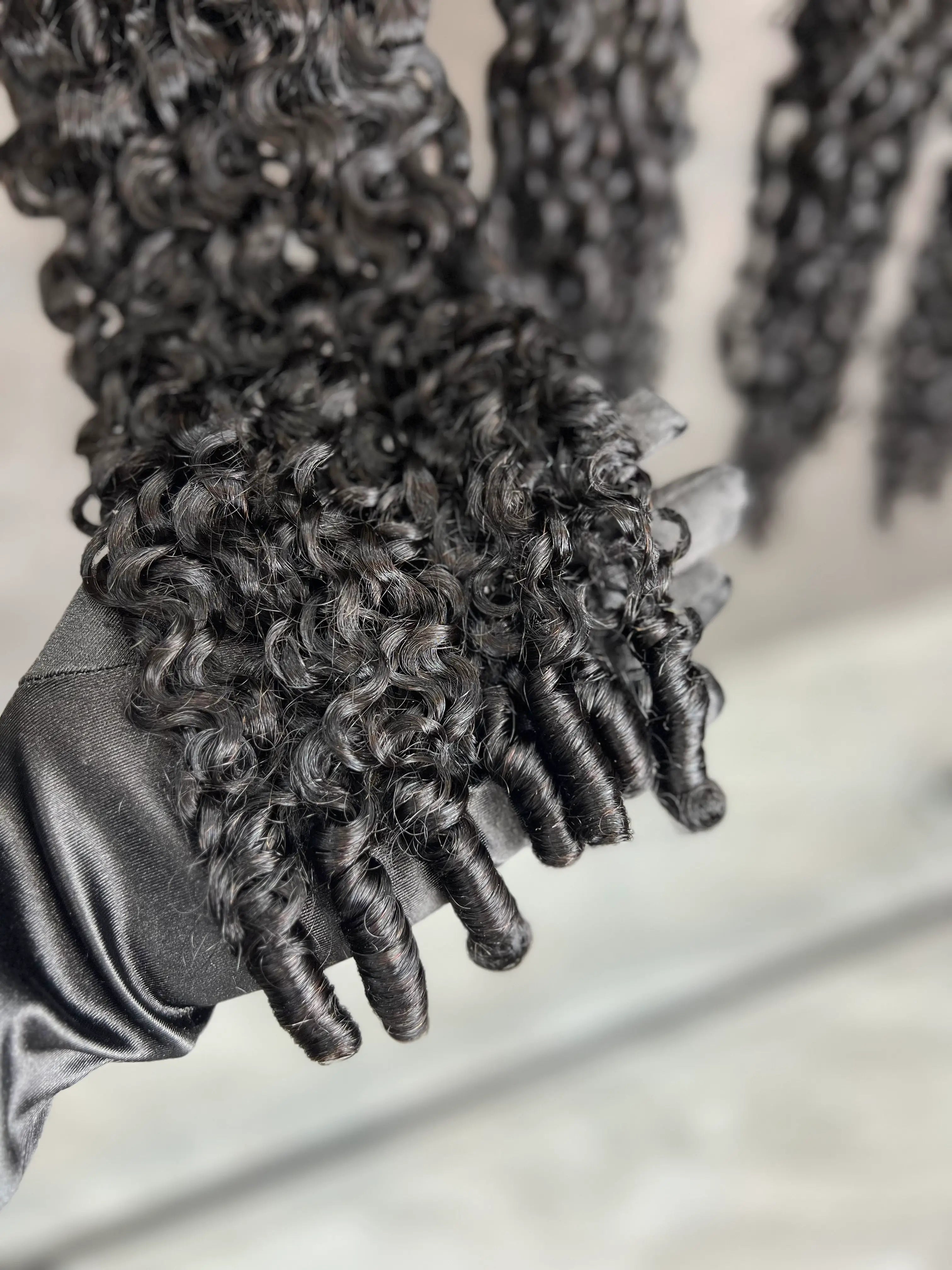 4PCS Spiral Curly Top Vrigin Hair Bundles | 12–30 Inch |Boruihair | 100% Human Hair