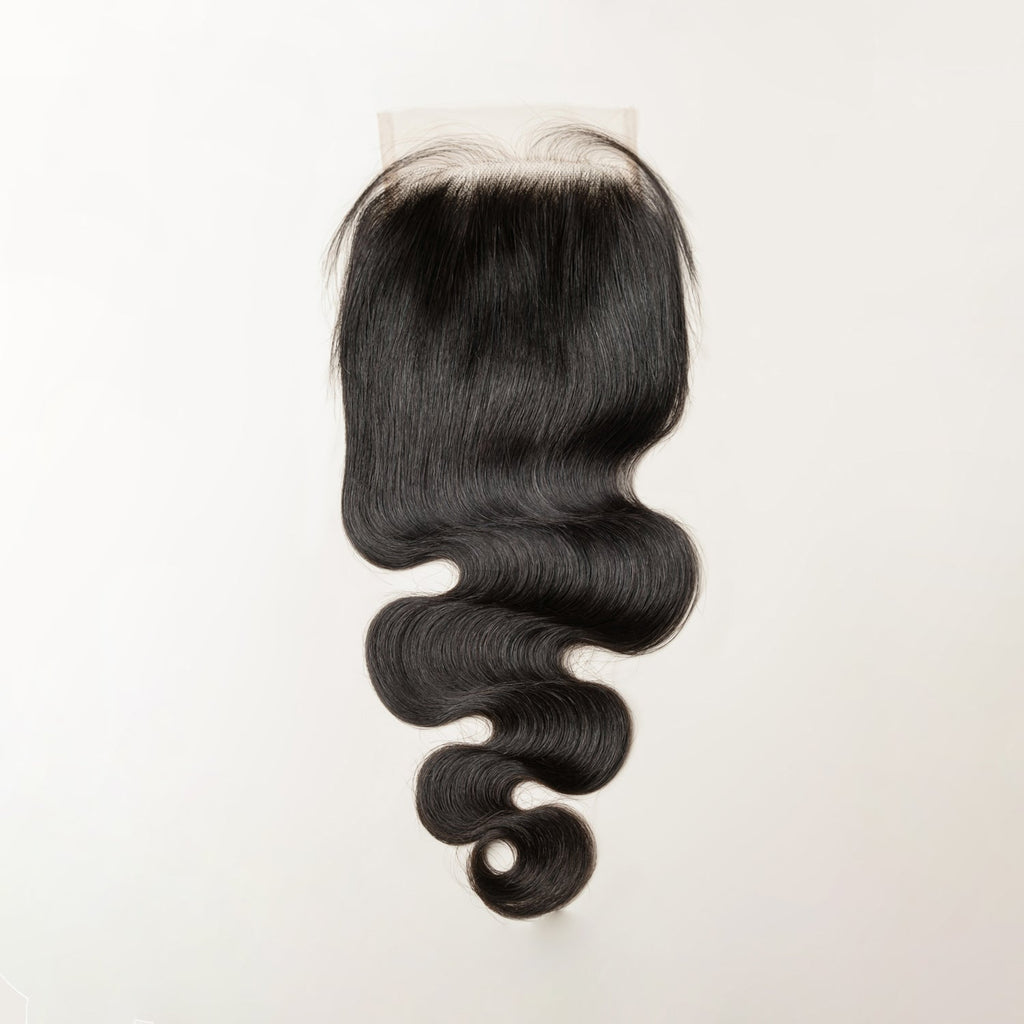 Body Wave Lace 4x4 & 5x5 Closures | 12–22"| 100% Human Hair | Transparent & HD Lace | Boruihair