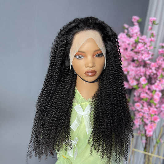 250% Density Kinky Curly 4X4 5X5 13X4 13X6 HD Lace Frontal Wig