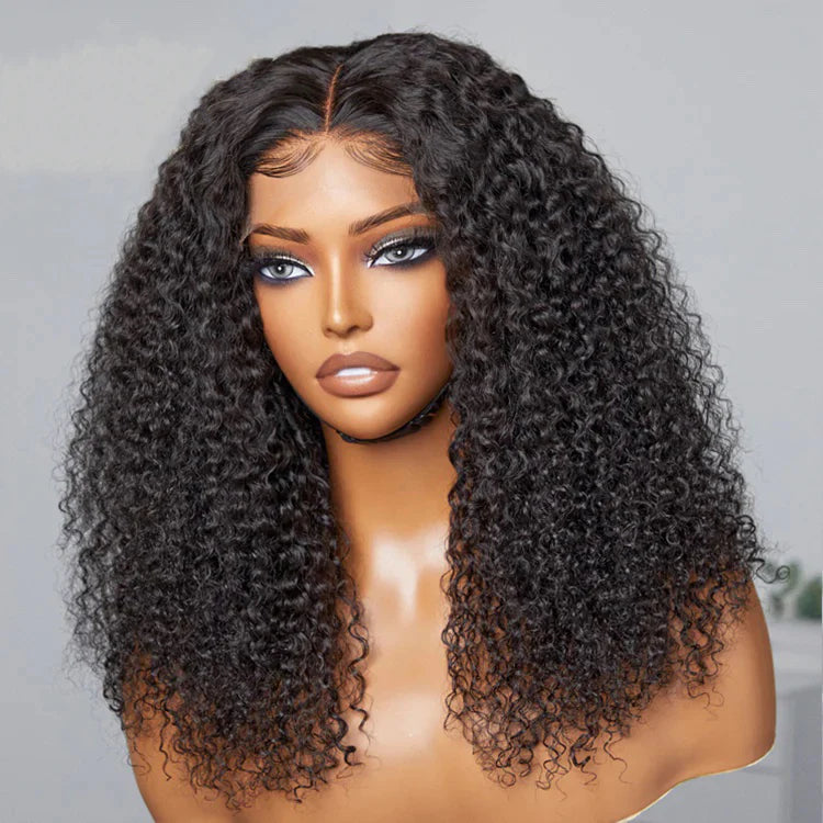 13x4 Kinky Curly Glueless Lace Wig | HD Lace & Transparent Lace | 200% & 250% Density | Boruihair 100% Human Hair