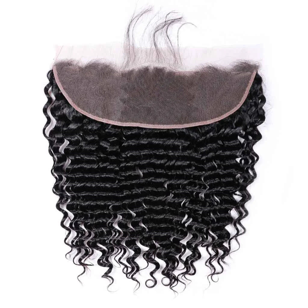 Deep Wave Lace 2x6 Closures | 12–22"| 100% Human Hair | Transparent & HD Lace | Boruihair
