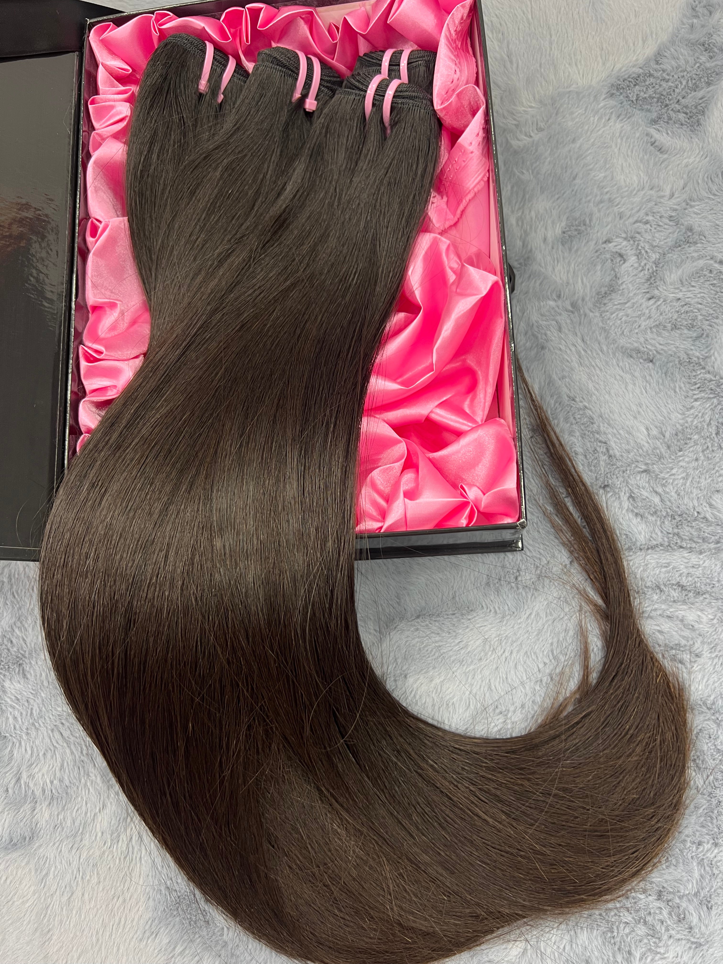 3PCS Straight Top Virgin Hair Bundles | 12–30 Inch |  Boruihair |  100% Human Hair