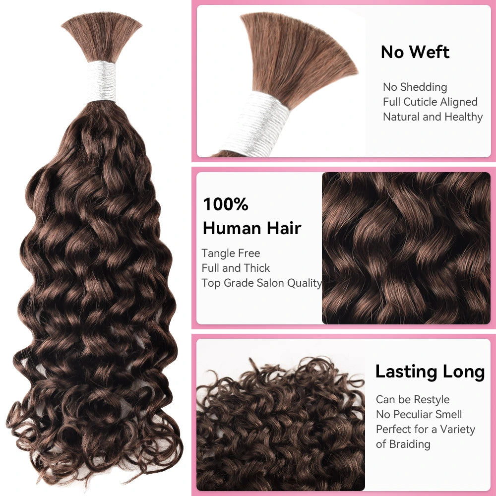 #2 Hot Braids Bulk 100% Human Hair BORUIHAIR