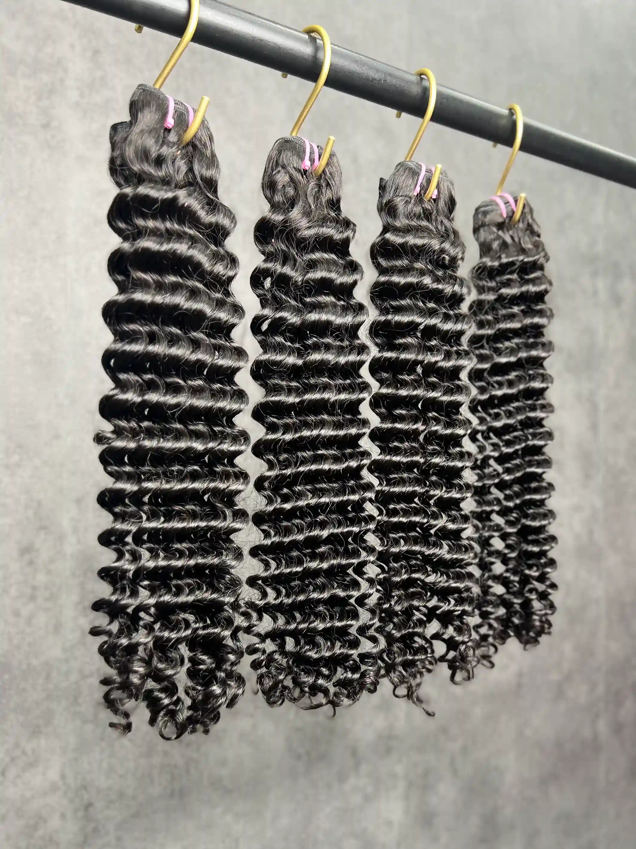 4PCS Deep Wave Top Vrigin Hair Bundles | 12–30 Inch | Boruihair | 100% Human Hair
