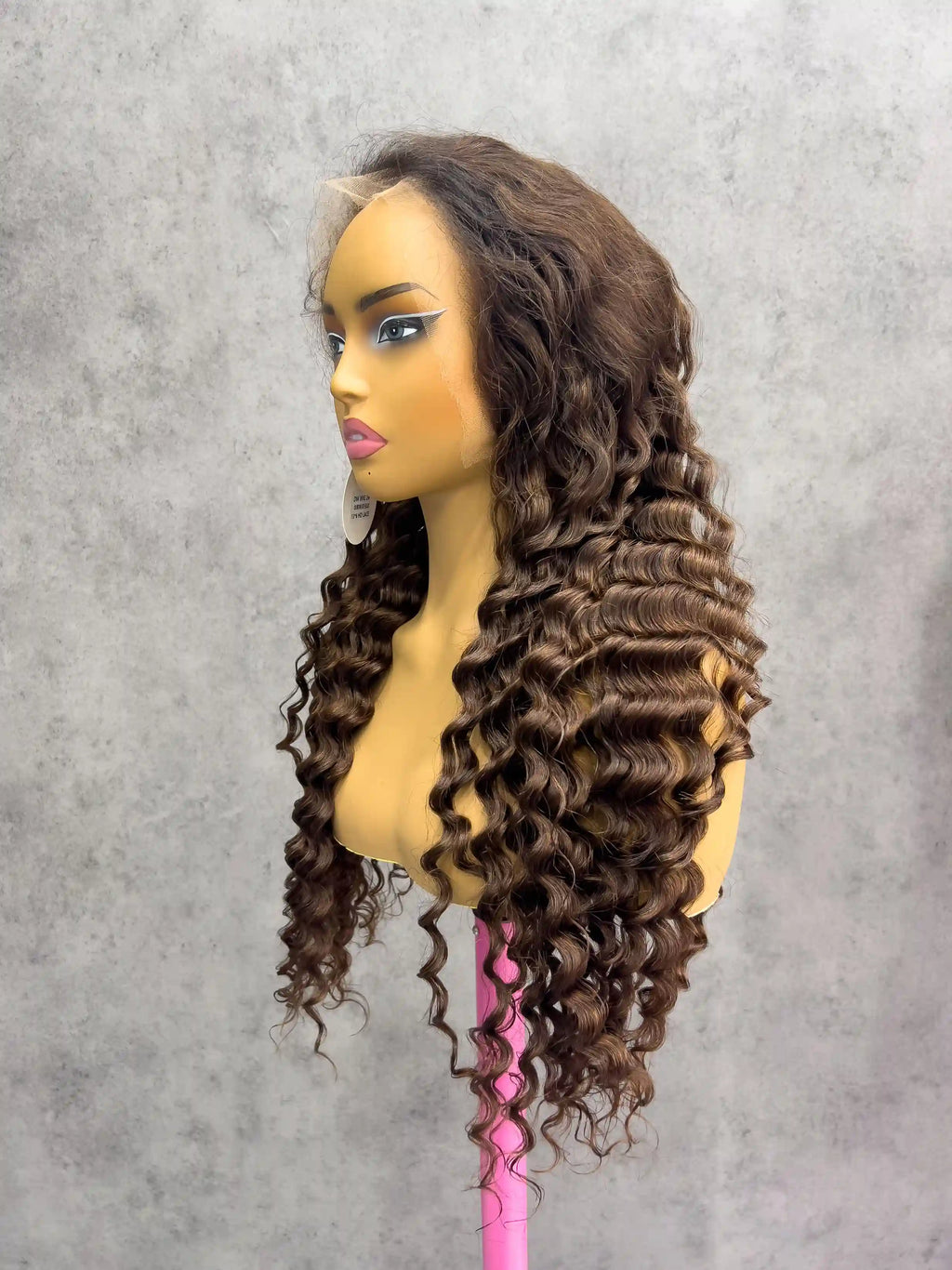 4# Deep Wave 250% Density HD Lace Color Wig | 13x4, 13x6 Frontal | 100% Human Hair | Boruihair
