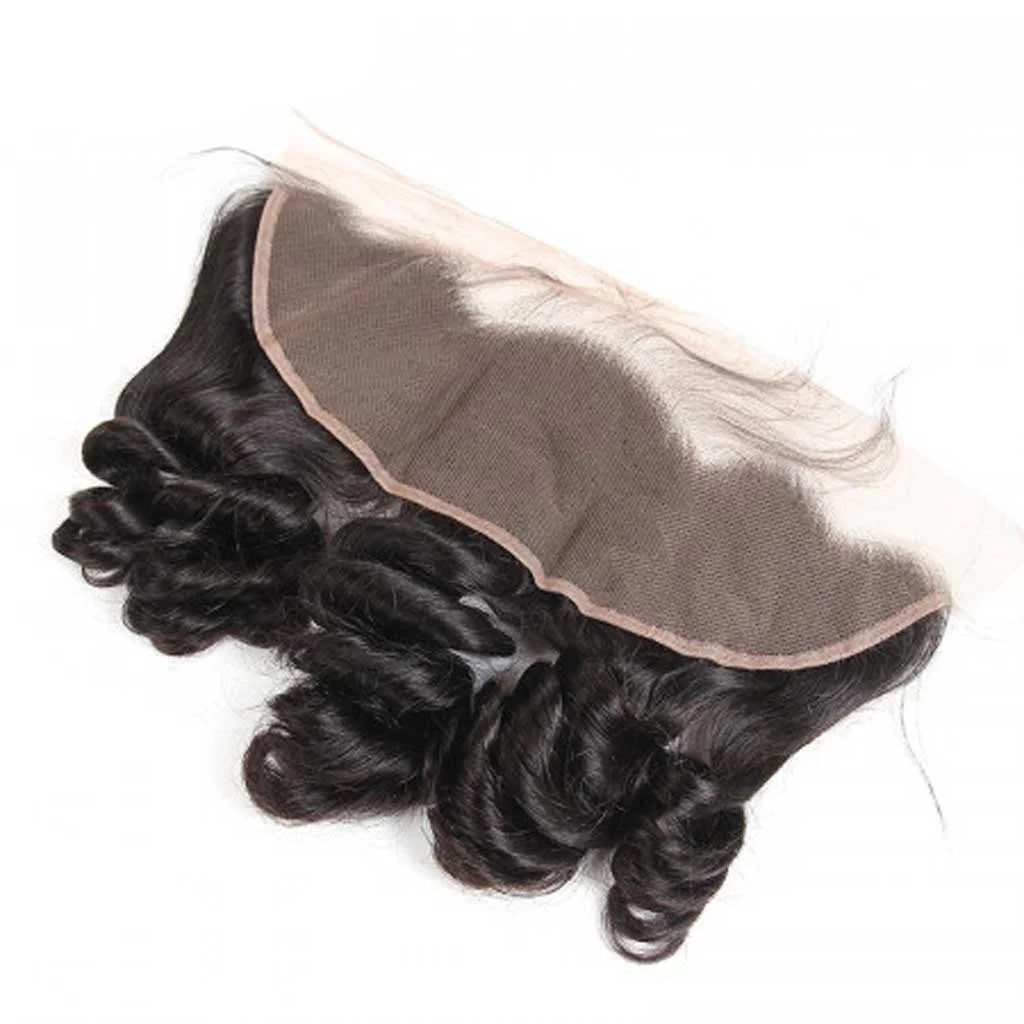 Loose Wave 4PCS Bundles & 1PC 13x6 Lace Frontal | Transparent & HD Lace | 100% Human Hair | Top Virgin Hair