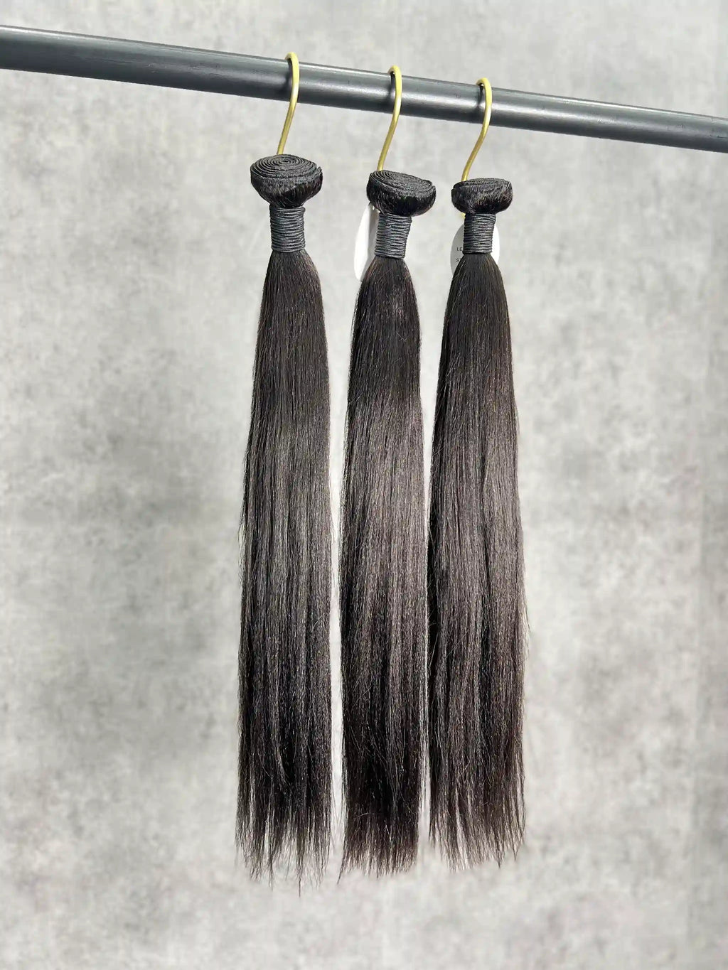 3PCS Yaki Straight Top Virgin Hair Bundles | 12–30 Inch |  Boruihair |  100% Human Hair