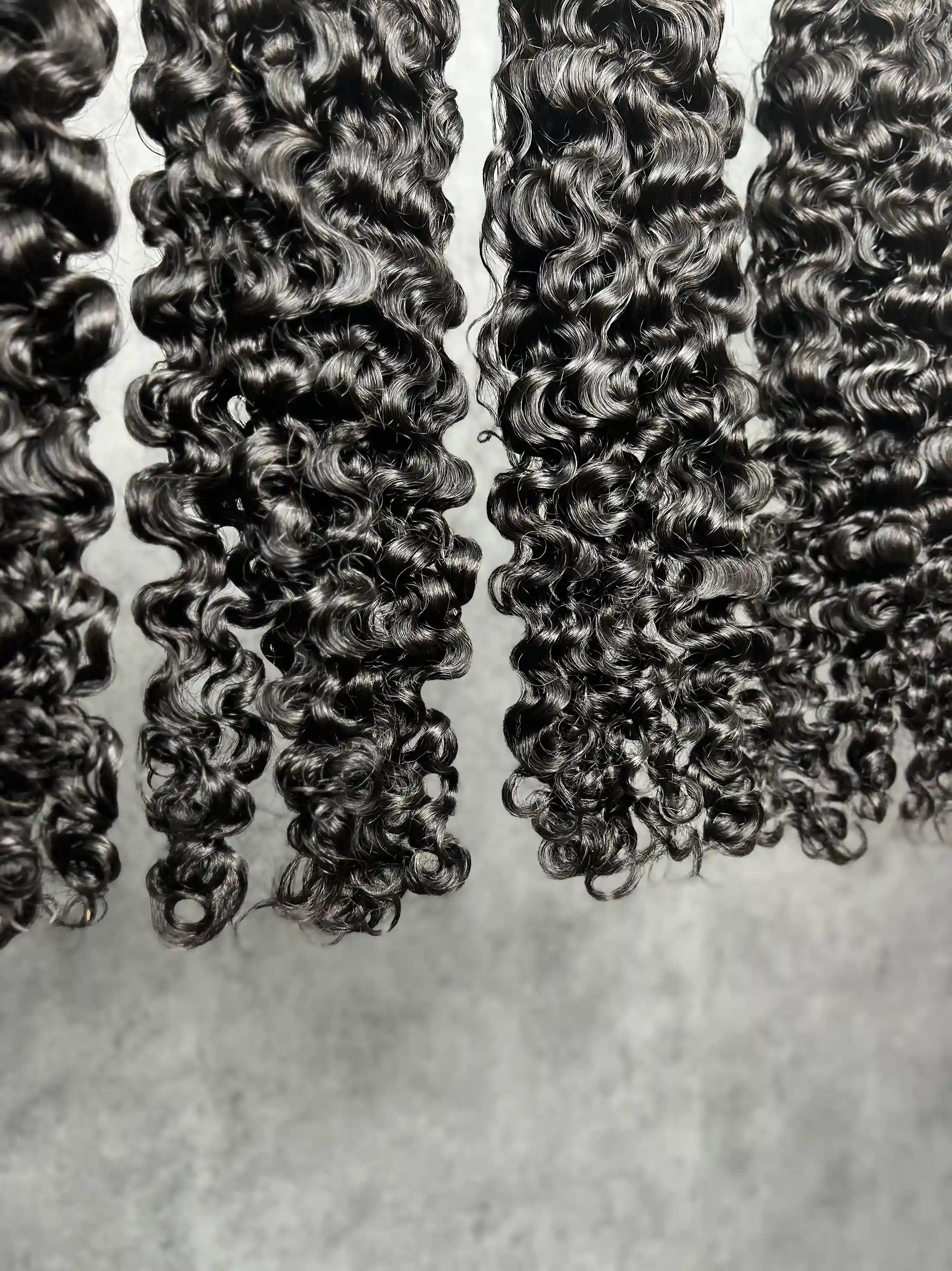 4PCS Burmese Curly A Top Vrigin Hair Bundles | 12–30 Inch | Boruihair | 100% Human Hair