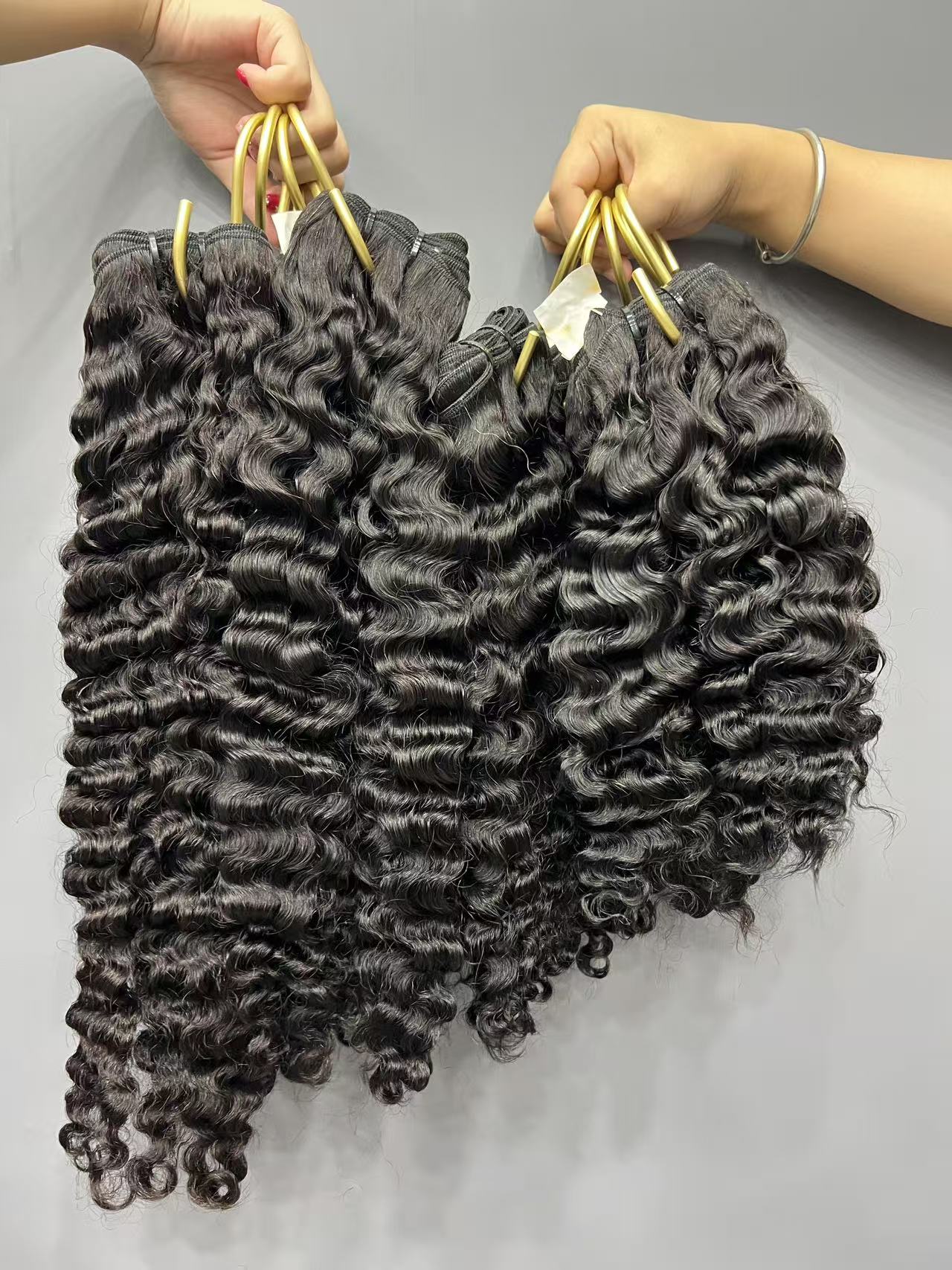 3PCS Burmese Curly A Top Virgin Hair Bundles | 12–30 Inch | Boruihair | 100% Human Hair