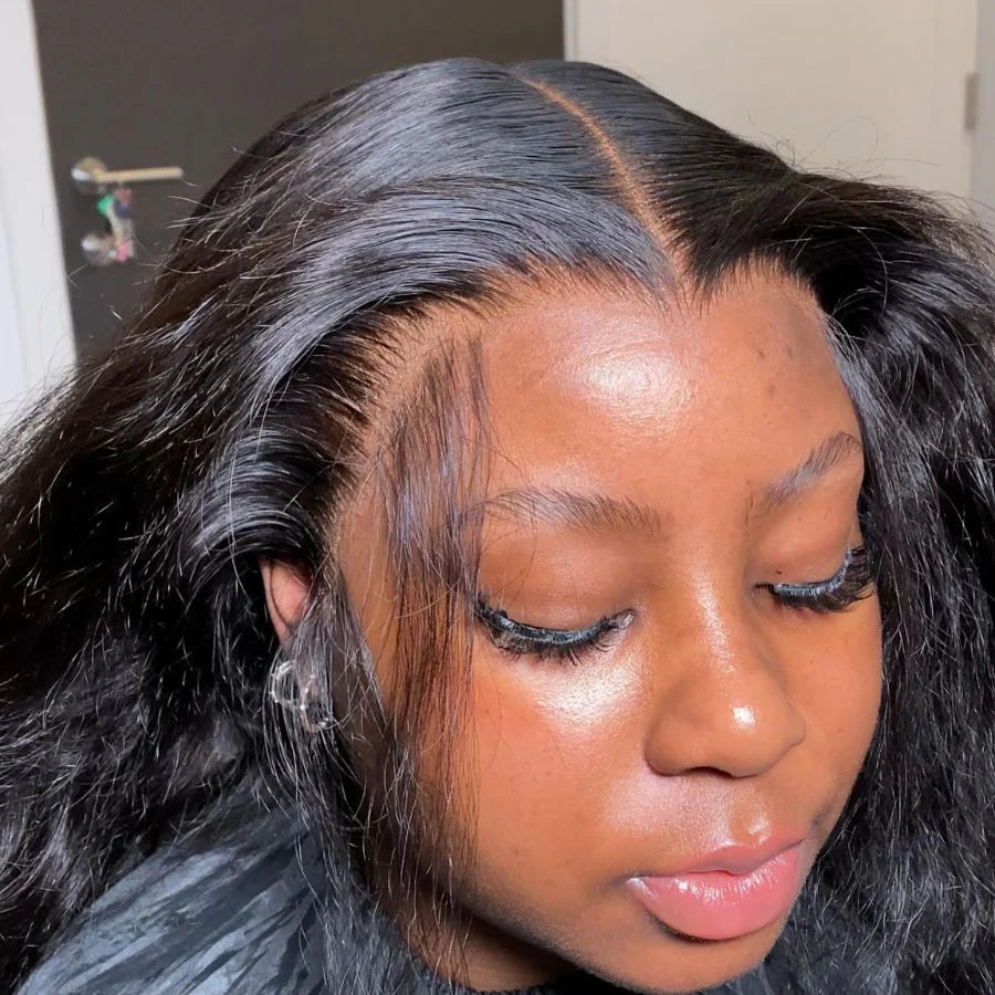 Pre Bleached Knots 13x6 Wavy Glueless Lace Wig | HD Lace & Transparent Lace | 200% & 250% Density | Boruihair 100% Human Hair