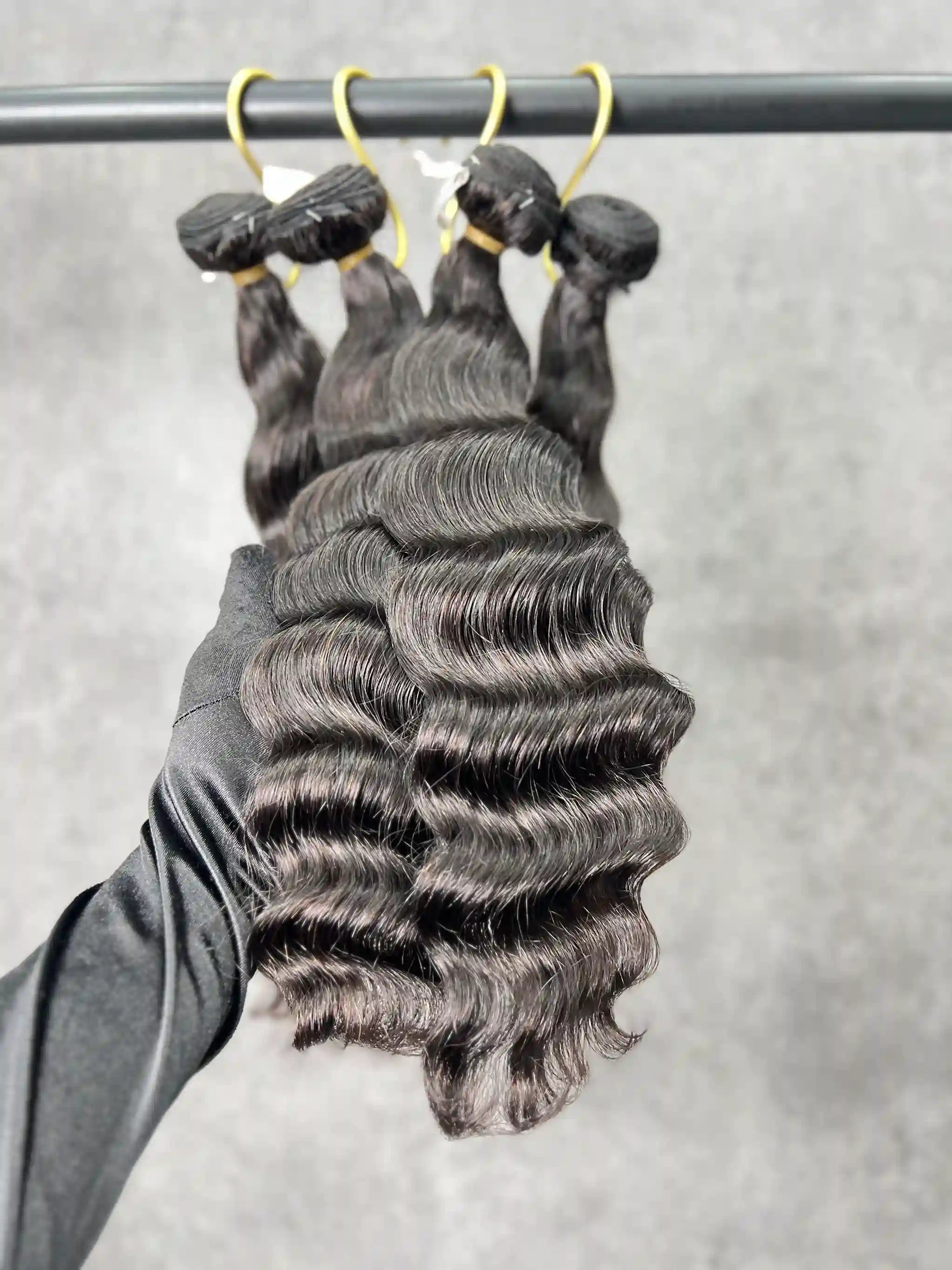 4PCS Indian wavy Top Vrigin Hair Bundles | 12–30 Inch |Boruihair | 100% Human Hair