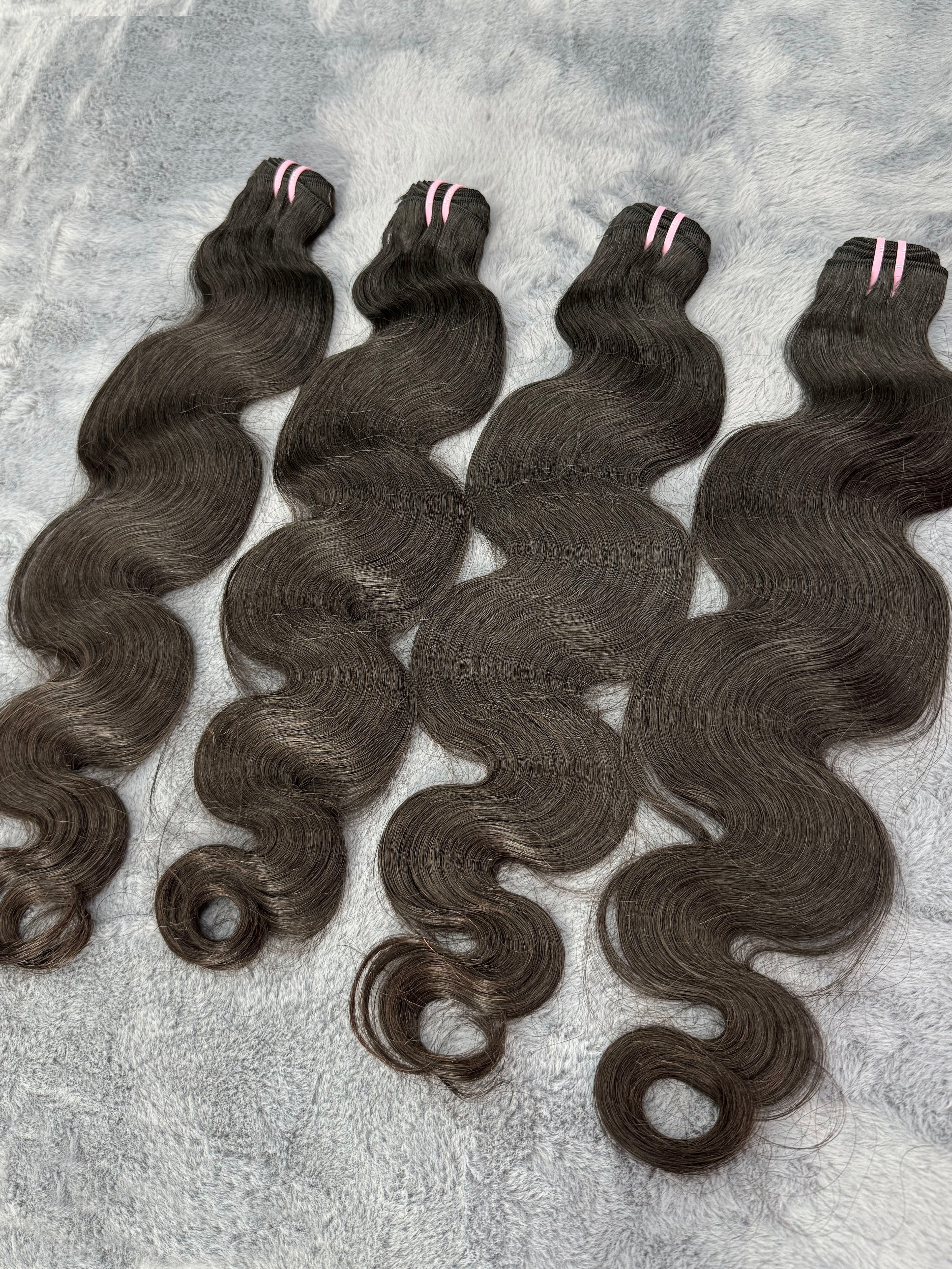 4PCS Body Wave Vietnamese Raw Pro Hair Bundles 100% human hair