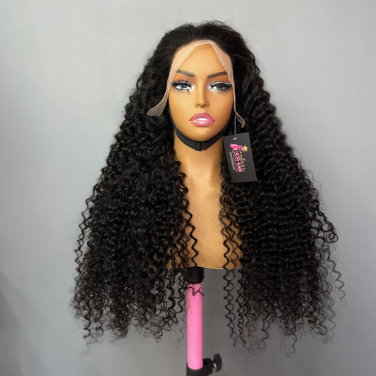 200% Density Deep Wave 5X5 13X4 13X6 HD/ TP Lace Frontal Wig