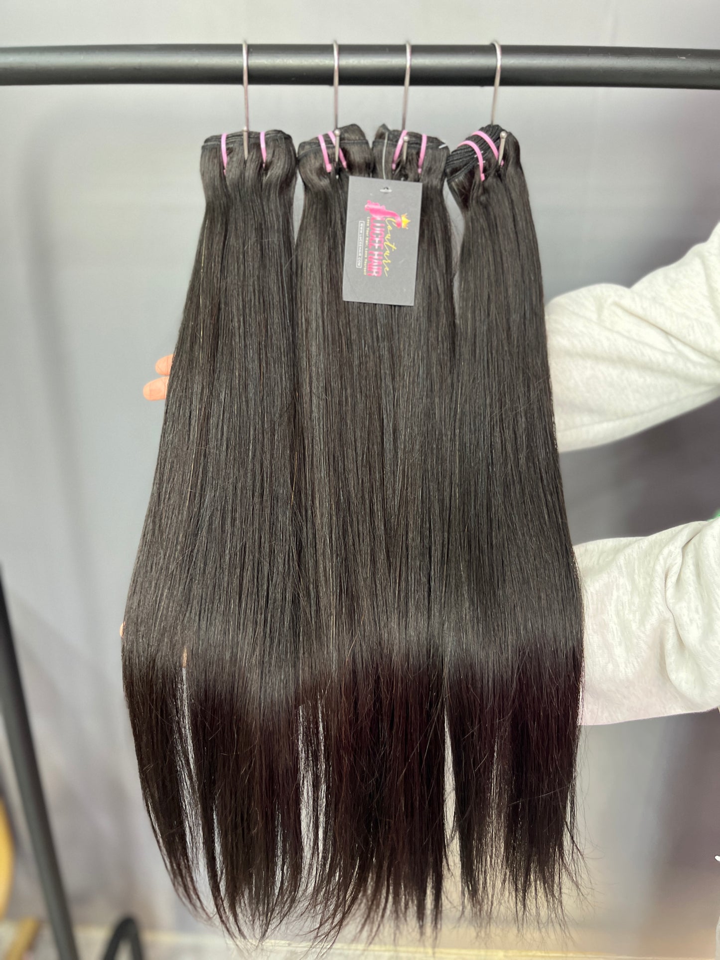 Luceehair 3/4PCS 12A Burmese Mink Hair Straight Bundles