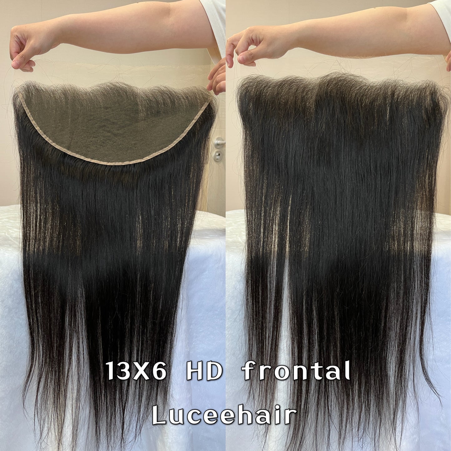 Lucee Straight 12A 4X4/5X5/13X4/13X6 HD Lace Frontal/Closure
