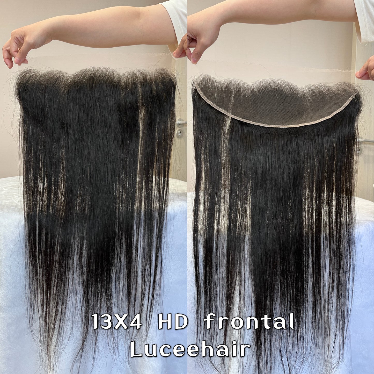 Lucee Straight 12A 4X4/5X5/13X4/13X6 HD Lace Frontal/Closure