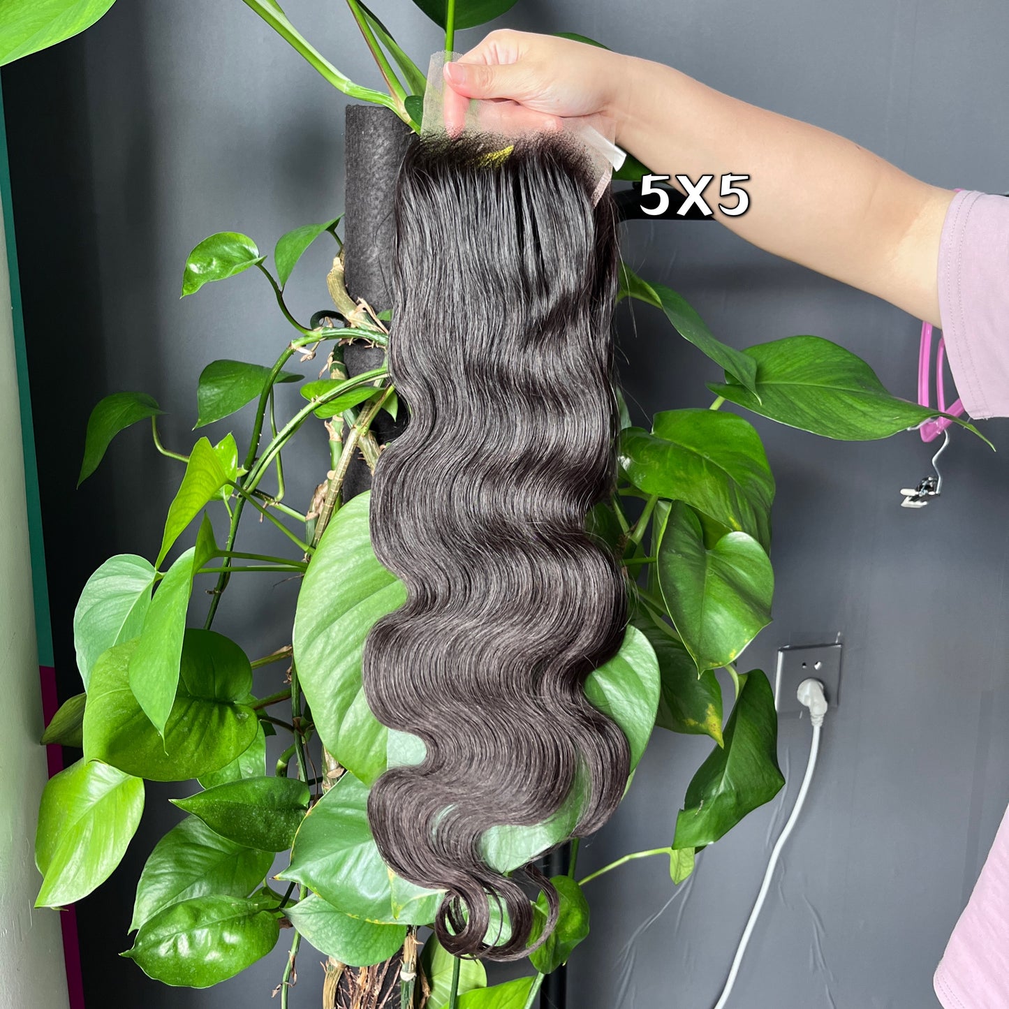 Top Raw Hair Body Wave 5X5 13X4 13X6 HD Lace Closure
