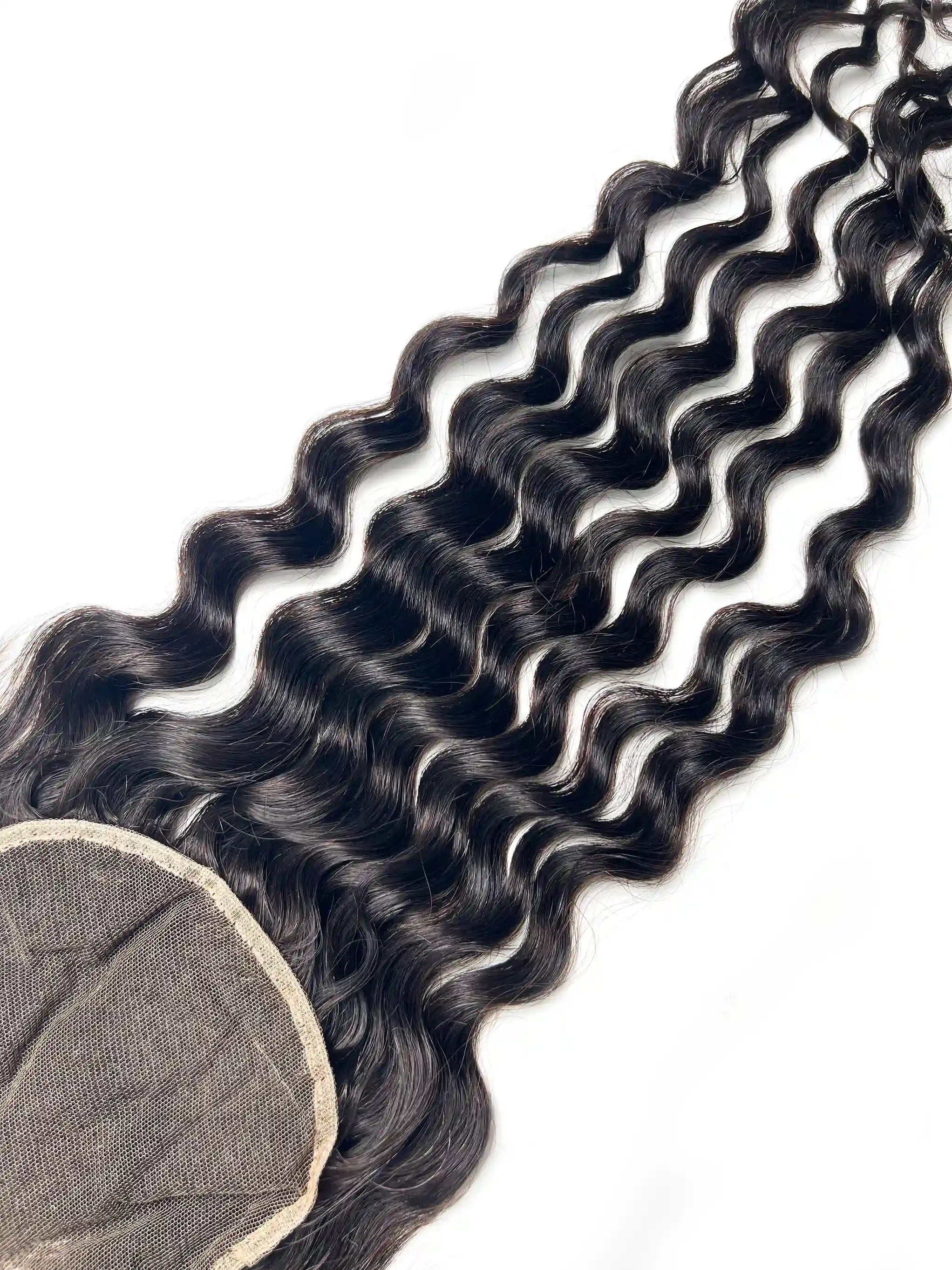 Loose Deep Wave Lace 4x4 & 5x5 & 6x6 & 7x7 Closures | Top Virgin Hair| 100% Human Hair | Transparent & HD Lace | Boruihair
