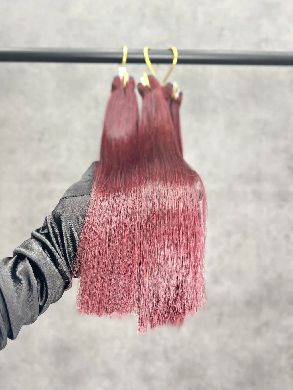 3PCS SDD Vietnamese Bone Straight Color 99J Bundles | 12–26 Inch | Boruihair | 100% Human Hair