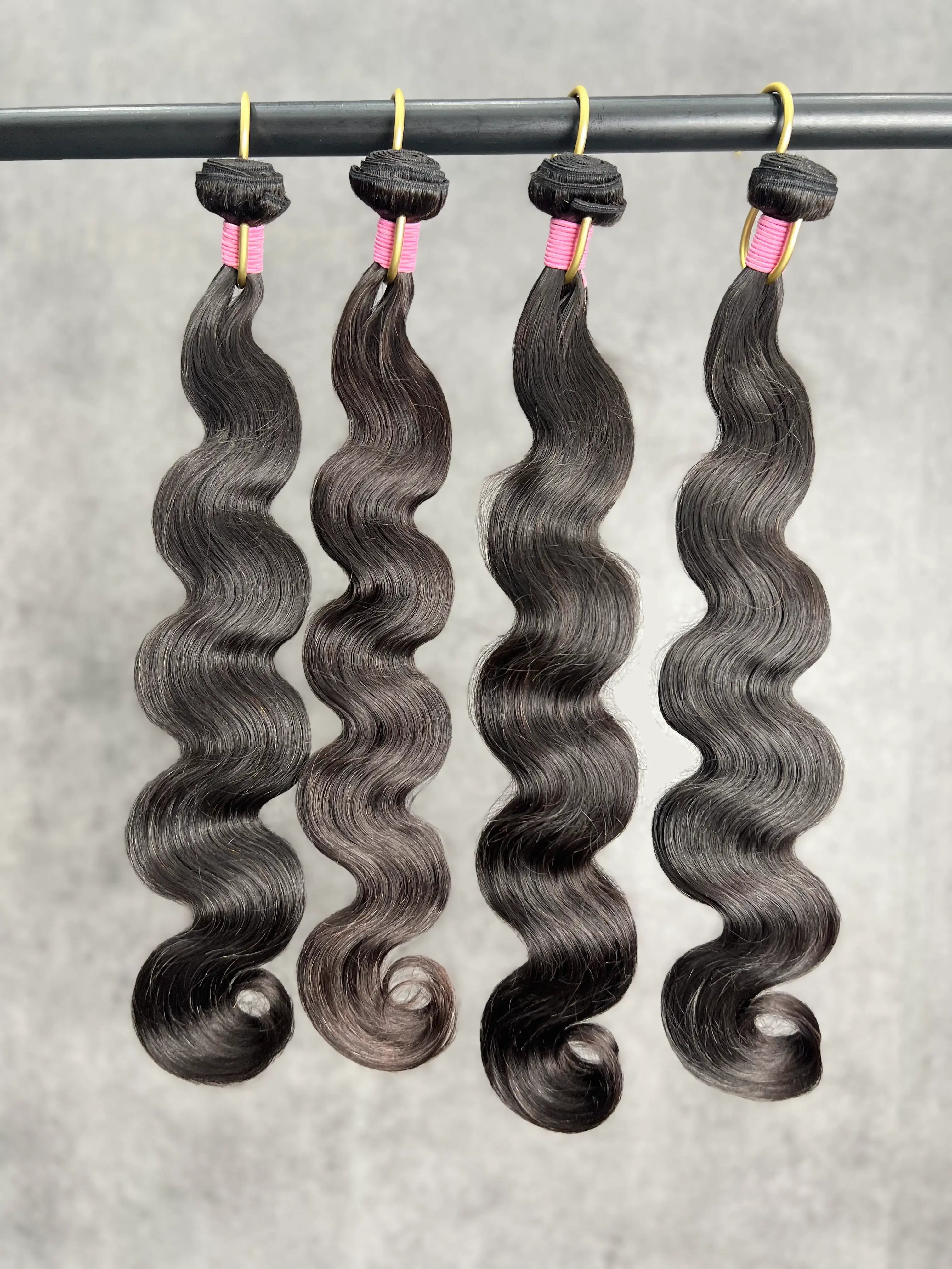 4PCS Body Wave Top Vrigin Hair Bundles | 12–30 Inch |Boruihair | 100% Human Hair