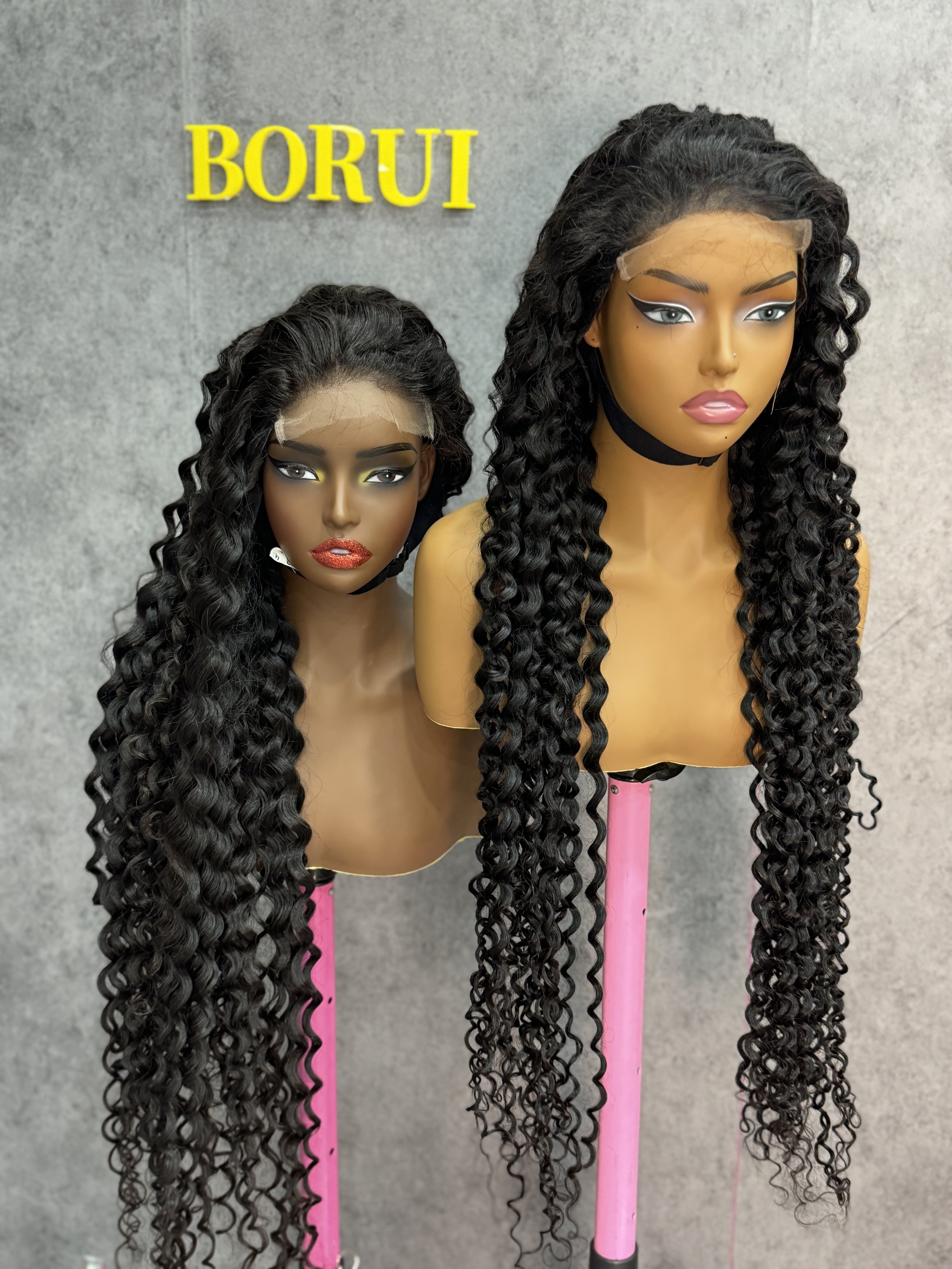 Italian Curly 250% Density HD Lace Wig | 5x5,6x6 & 7x7 Closure |  100% Human Hair | Boruihair