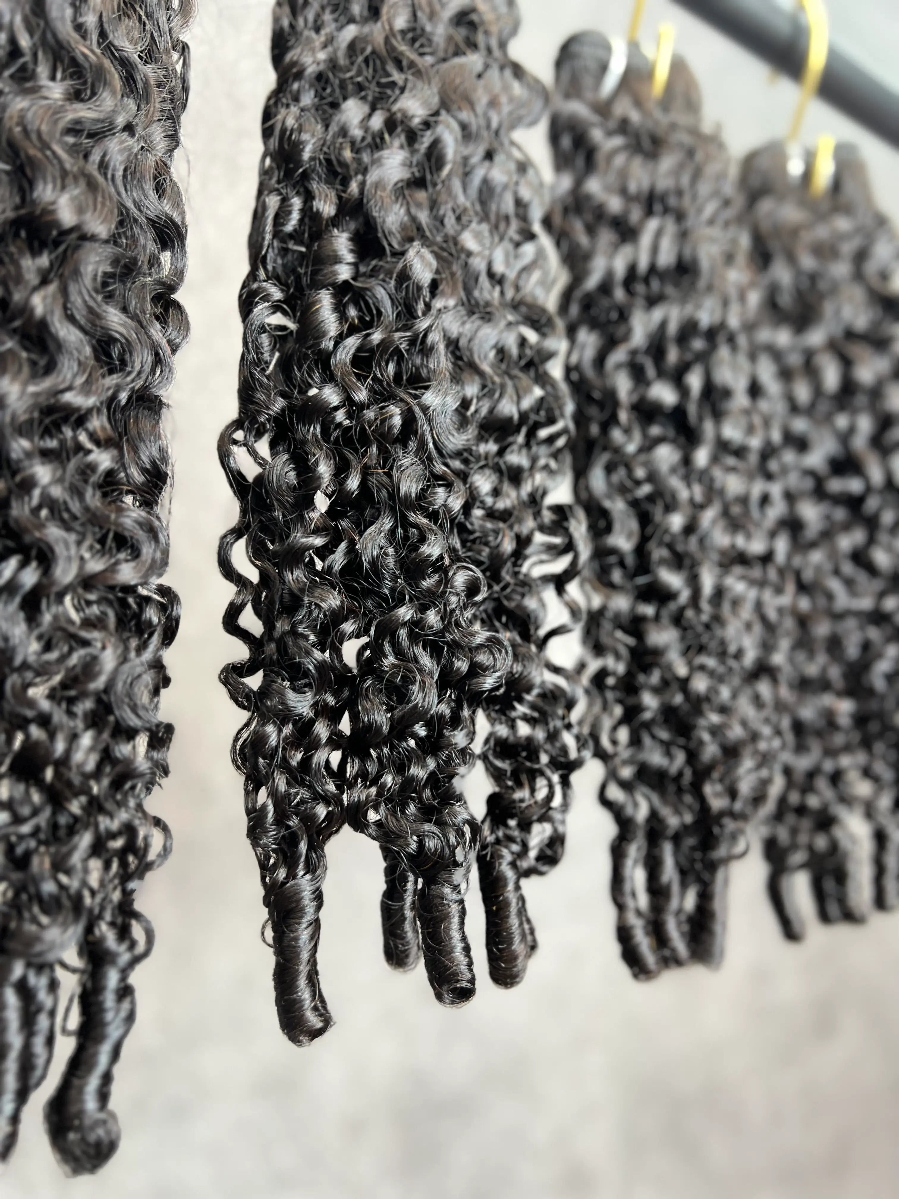 4PCS Spiral Curly Top Vrigin Hair Bundles | 12–30 Inch |Boruihair | 100% Human Hair