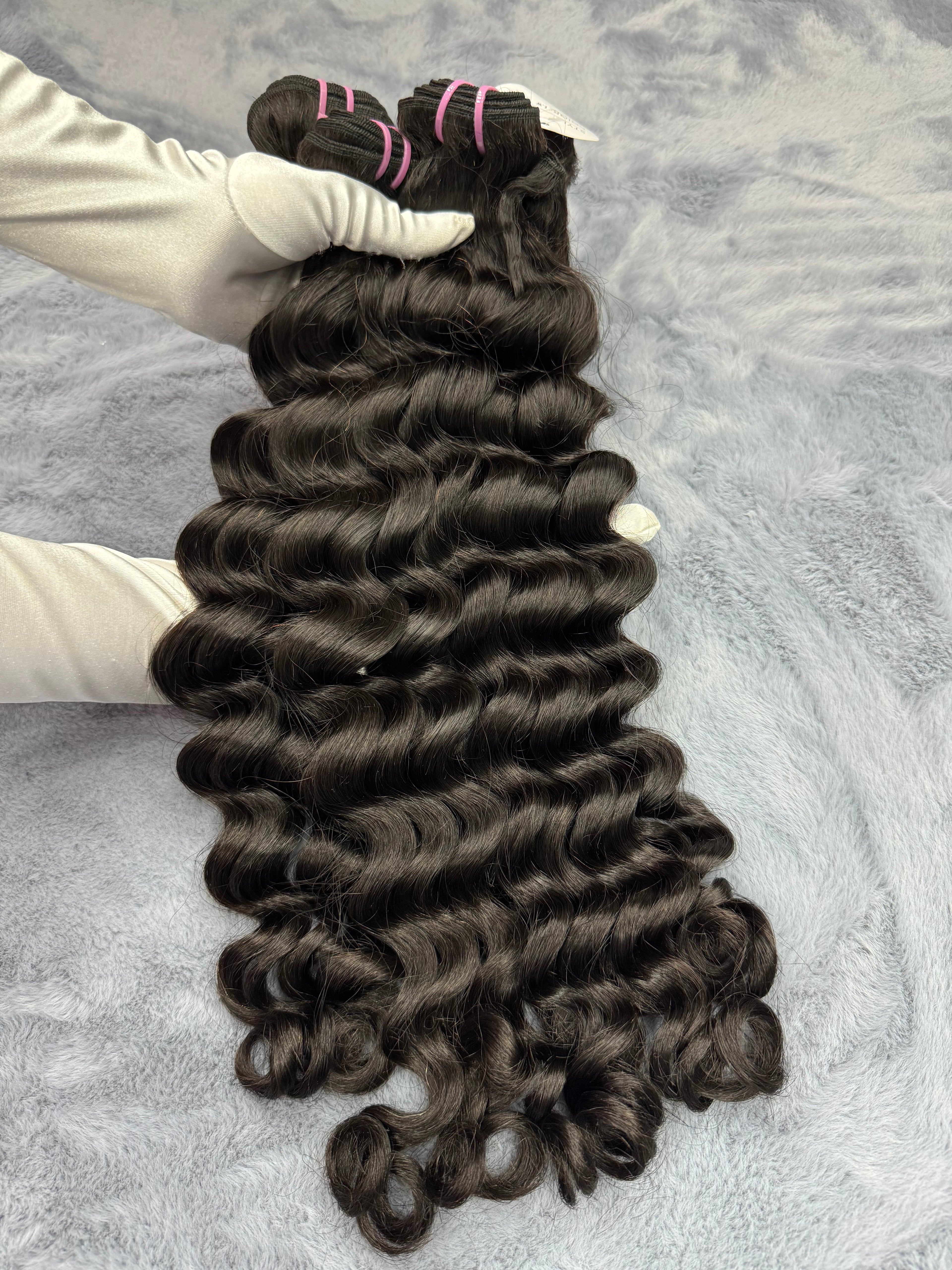 3PCS Loose Deep Top Virgin Hair Bundles | 12–30 Inch |  Boruihair |  100% Human Hair