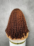 Burmese Pixie Curly SDD TP4#/350# Colorful Closure Lace Color Wig BoruiHair| 5x5 Closure & 13x4 Frontal| 100% Human Hair