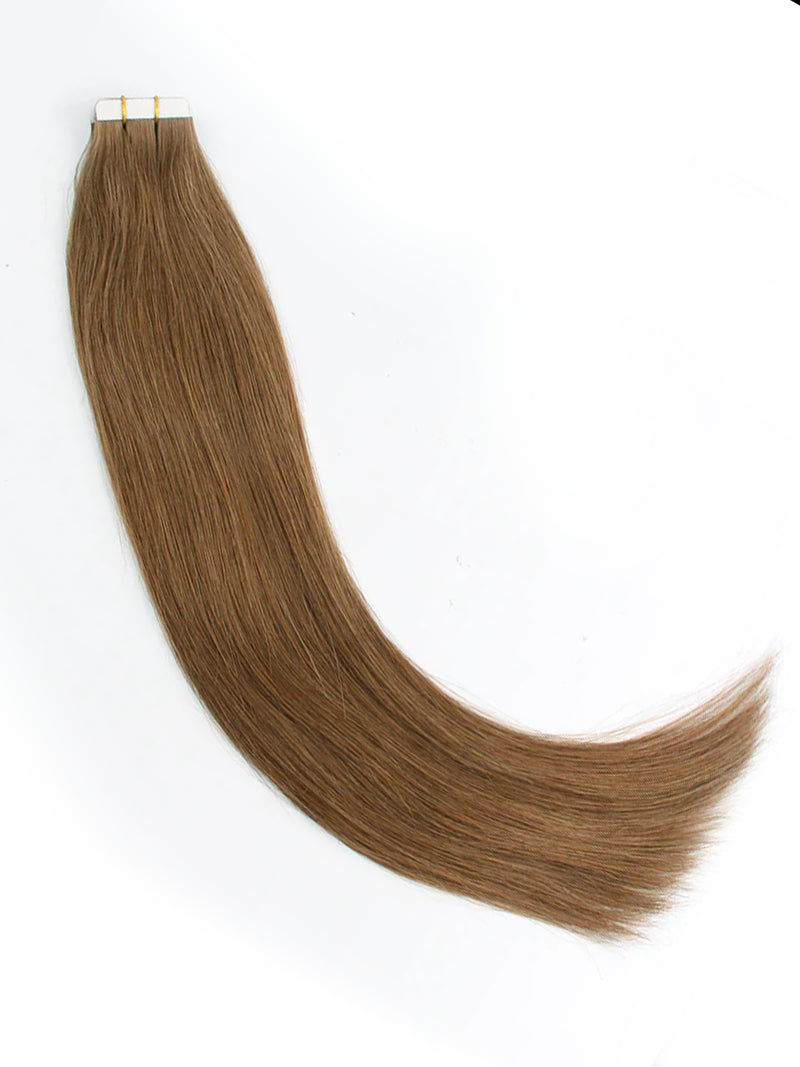#6 Straight Tape in Hair  Extensions 20pcs 50g/pack Seamless Skin Weft Hair | 100% Human Hair | BORUIHAIR