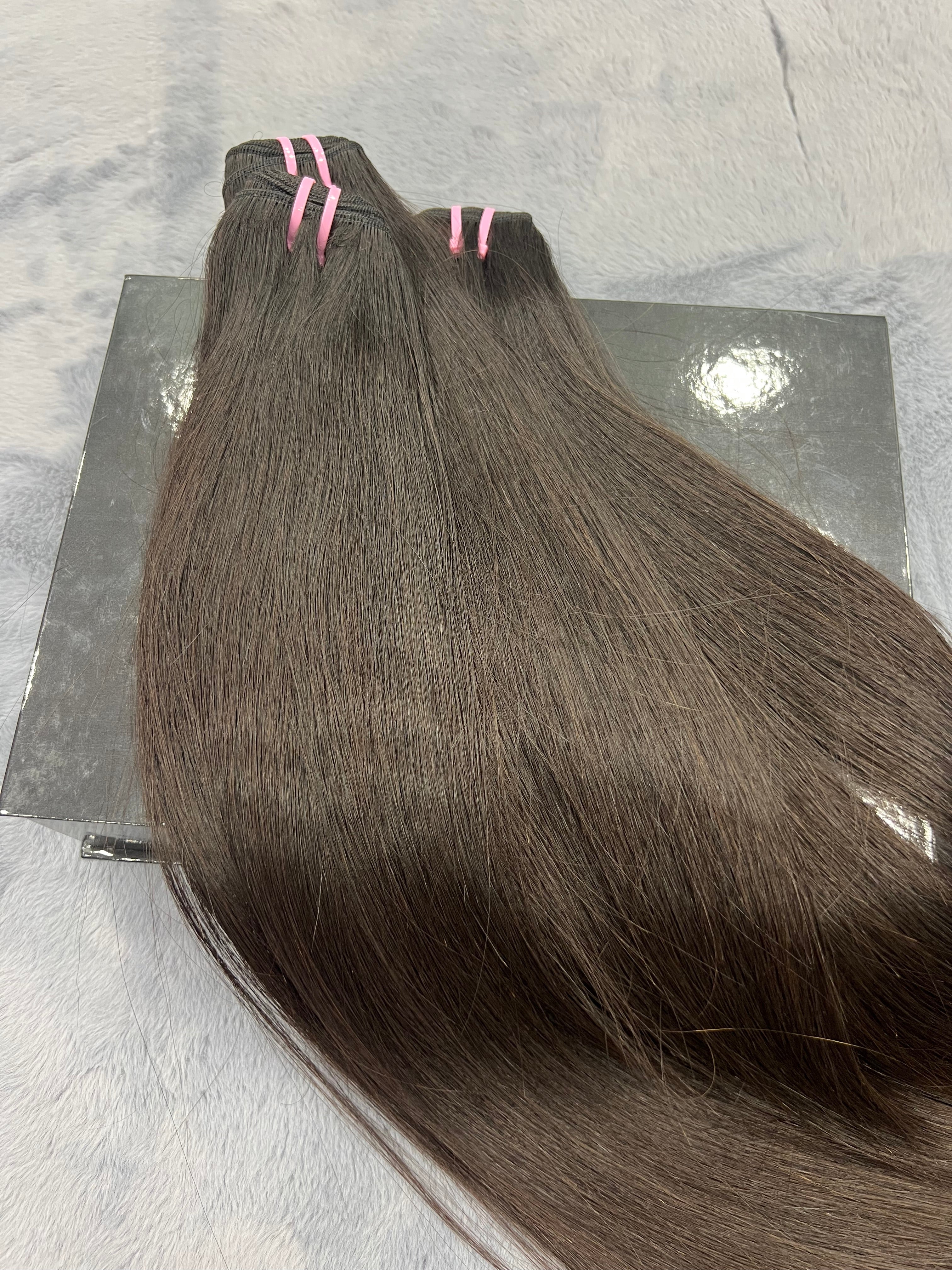 3PCS Straight Top Virgin Hair Bundles | 12–30 Inch |  Boruihair |  100% Human Hair