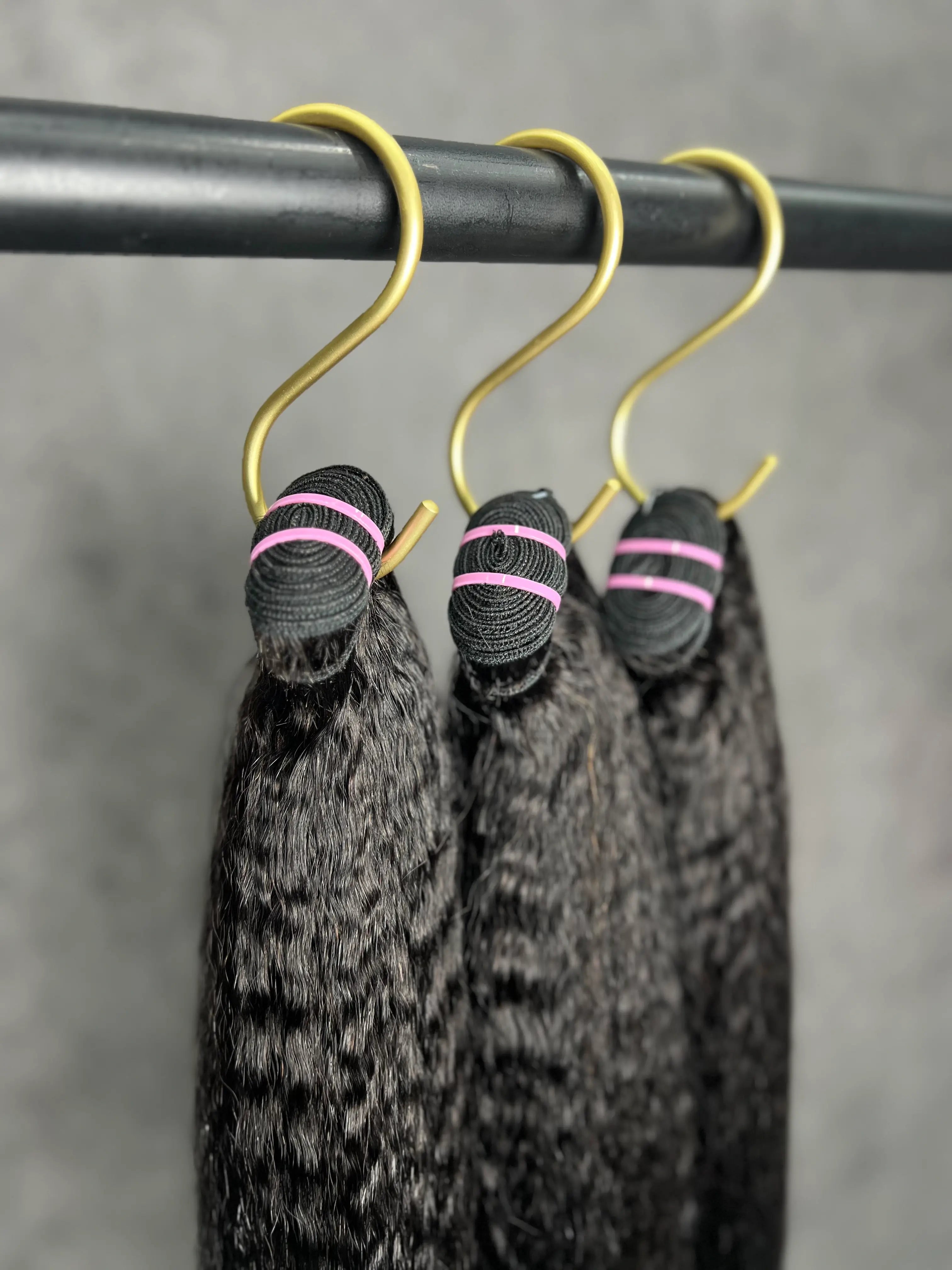 3PCS Kinky Straight Top Virgin Hair Bundles | 12–30 Inch |  Boruihair |  100% Human Hair