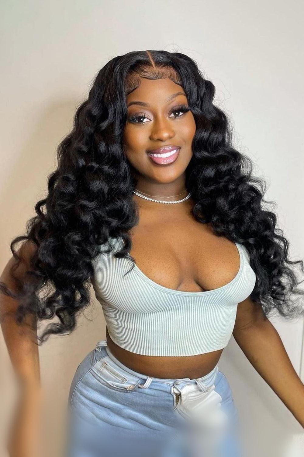 Bleach Knots 13x6 Loose Wave Glueless Lace Wig | HD Lace & Transparent Lace | 200% & 250% Density | Boruihair 100% Human Hair
