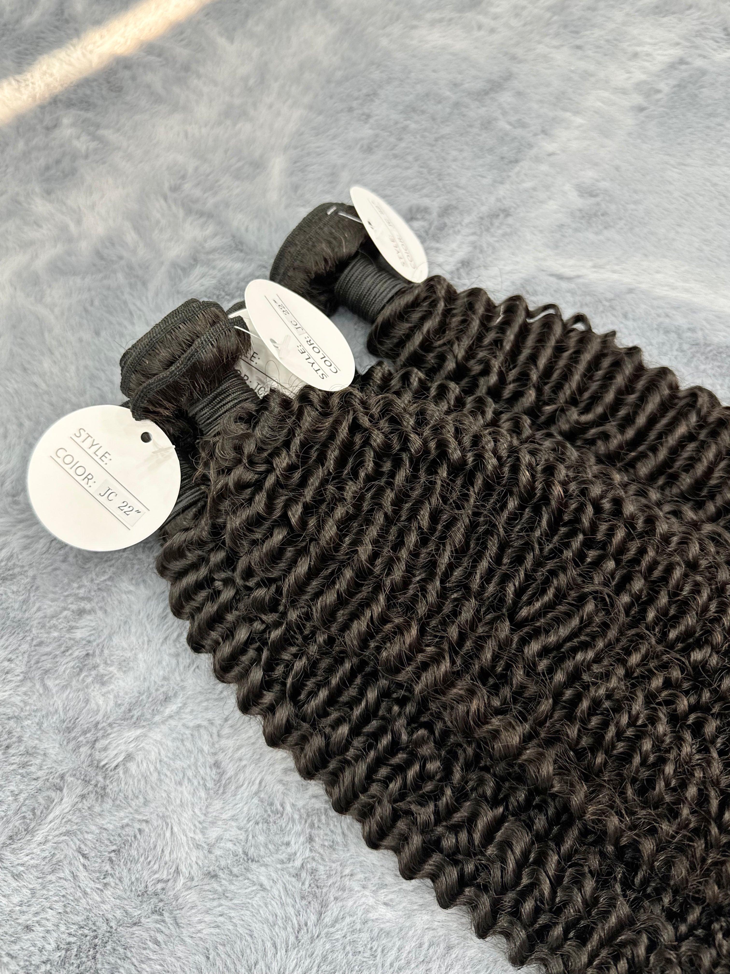 3PCS Jerry Curly Top Virgin Hair Bundles | 12–30 Inch |  Boruihair |  100% Human Hair