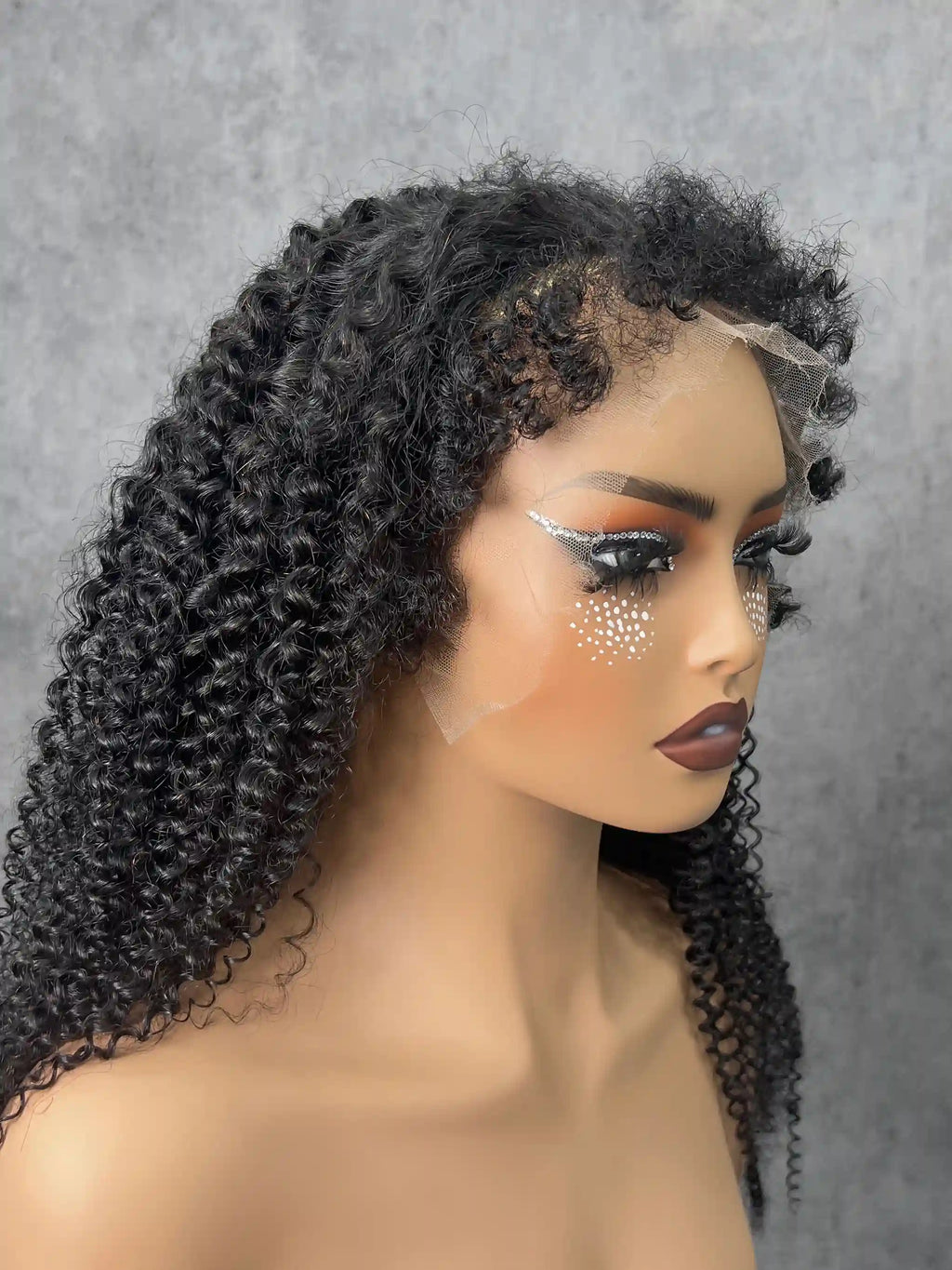4C Edges Baby Hair Lace Wig | 13x4 & 13x6 HD Lace Frontal Wig| Natural Hairline Kinky Curly Wig