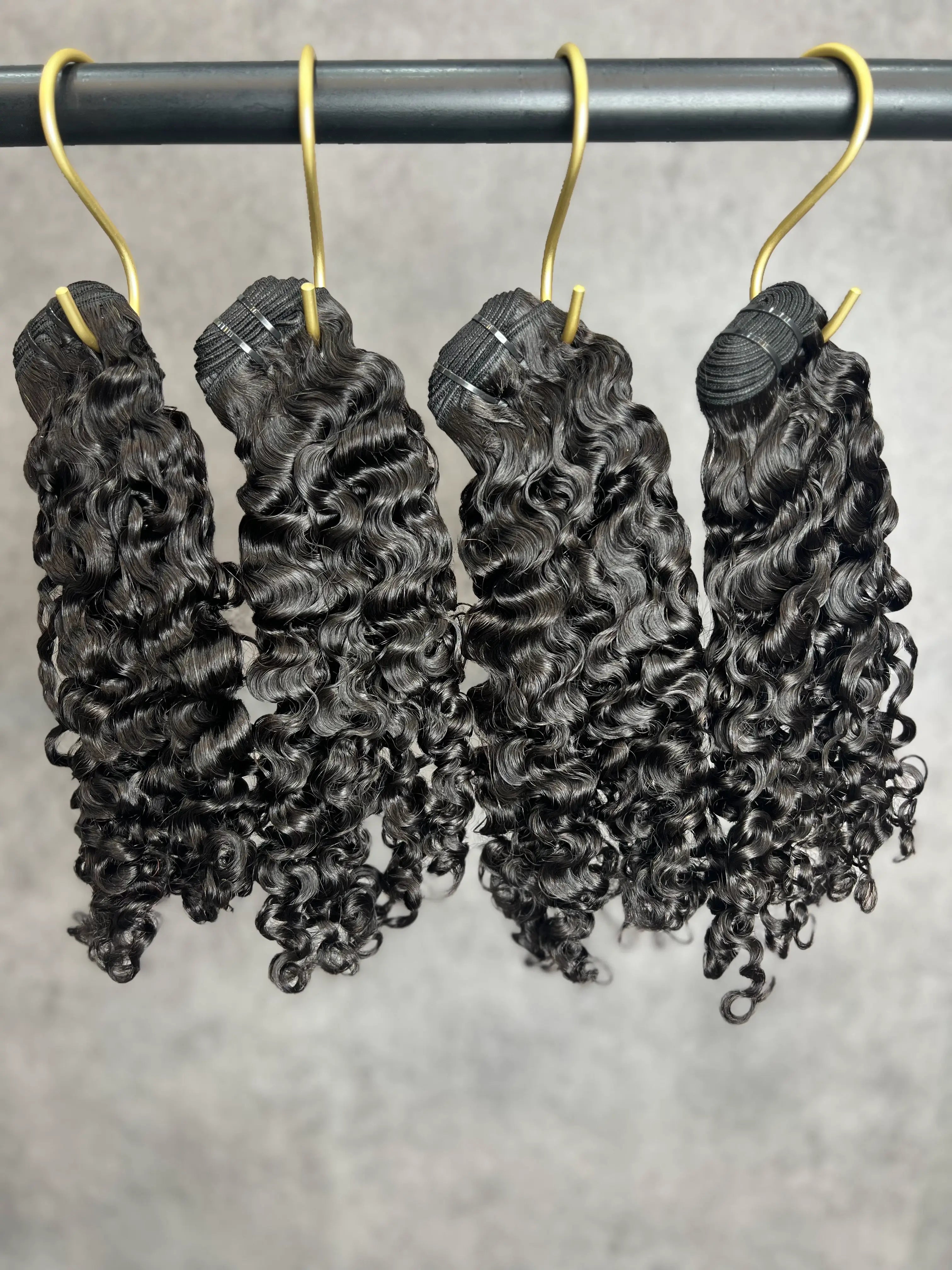 4PCS Burmese Curly B Top Vrigin Hair Bundles | 12–30 Inch | Boruihair | 100% Human Hair