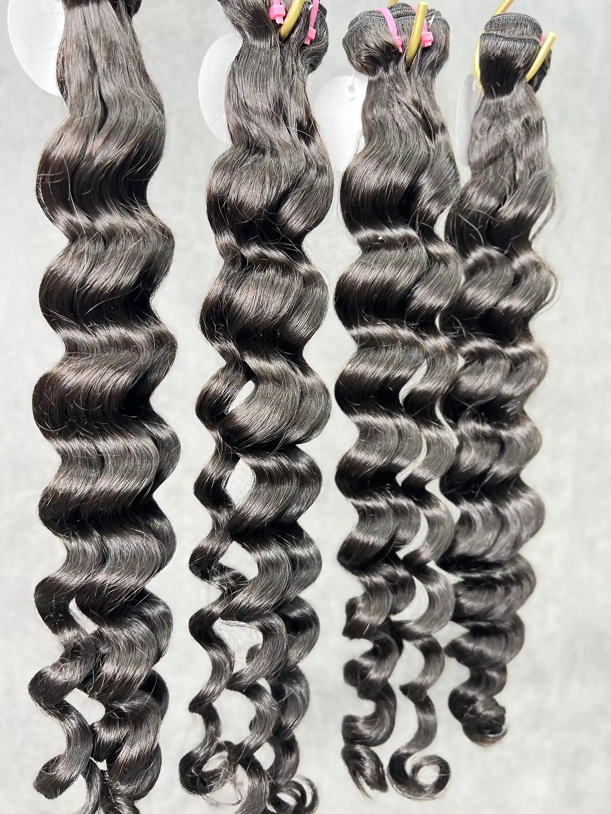 4PCS Loose Deep Top Vrigin Hair Bundles | 12–30 Inch |Boruihair | 100% Human Hair