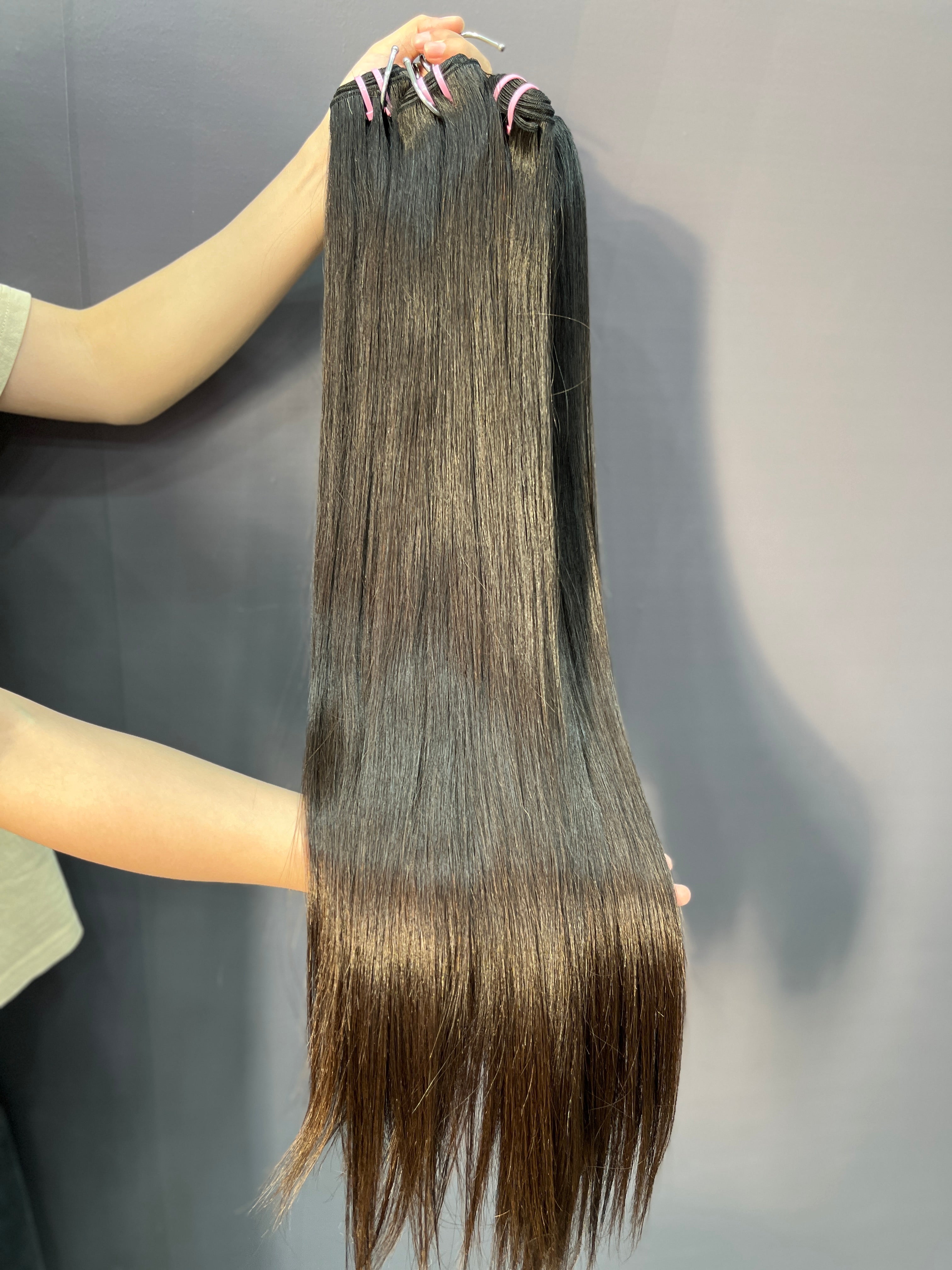 3PCS Vietnamese Raw Hair Straight Raw Pro Hair Bundles 100% human hair