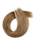 #8 Straight Tape in Hair  Extensions 20pcs 50g/pack Seamless Skin Weft Hair | 100% Human Hair | BORUIHAIR