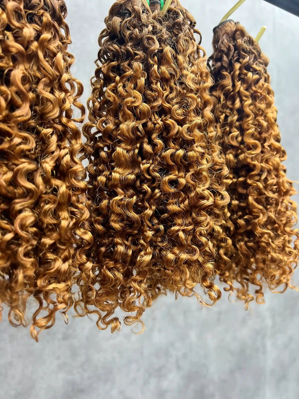 3PCS Super Double Drawn Color T4/30 Pixie Curly Hair Bundles | 12–30 Inch |  Boruihair | 100% Human Hair