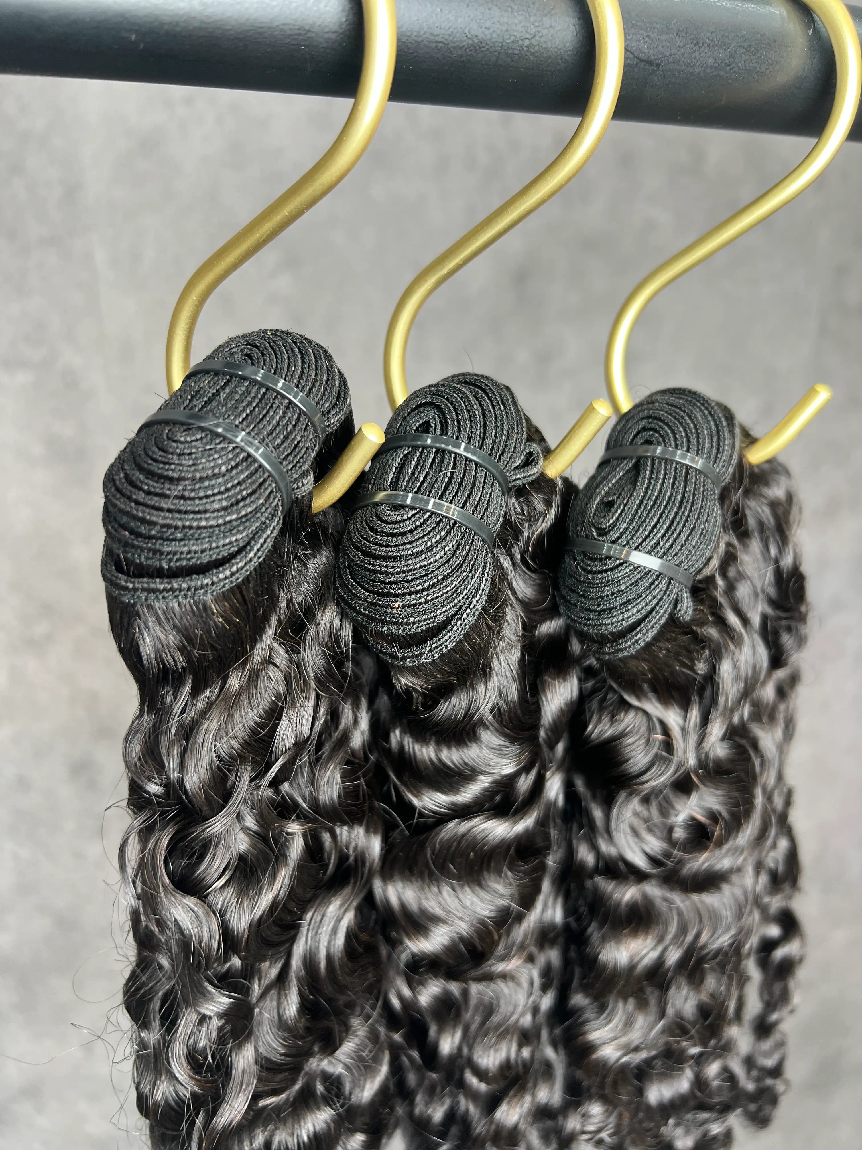 3PCS Burmese Curly B Top Virgin Hair Bundles | 12–30 Inch | Boruihair | 100% Human Hair