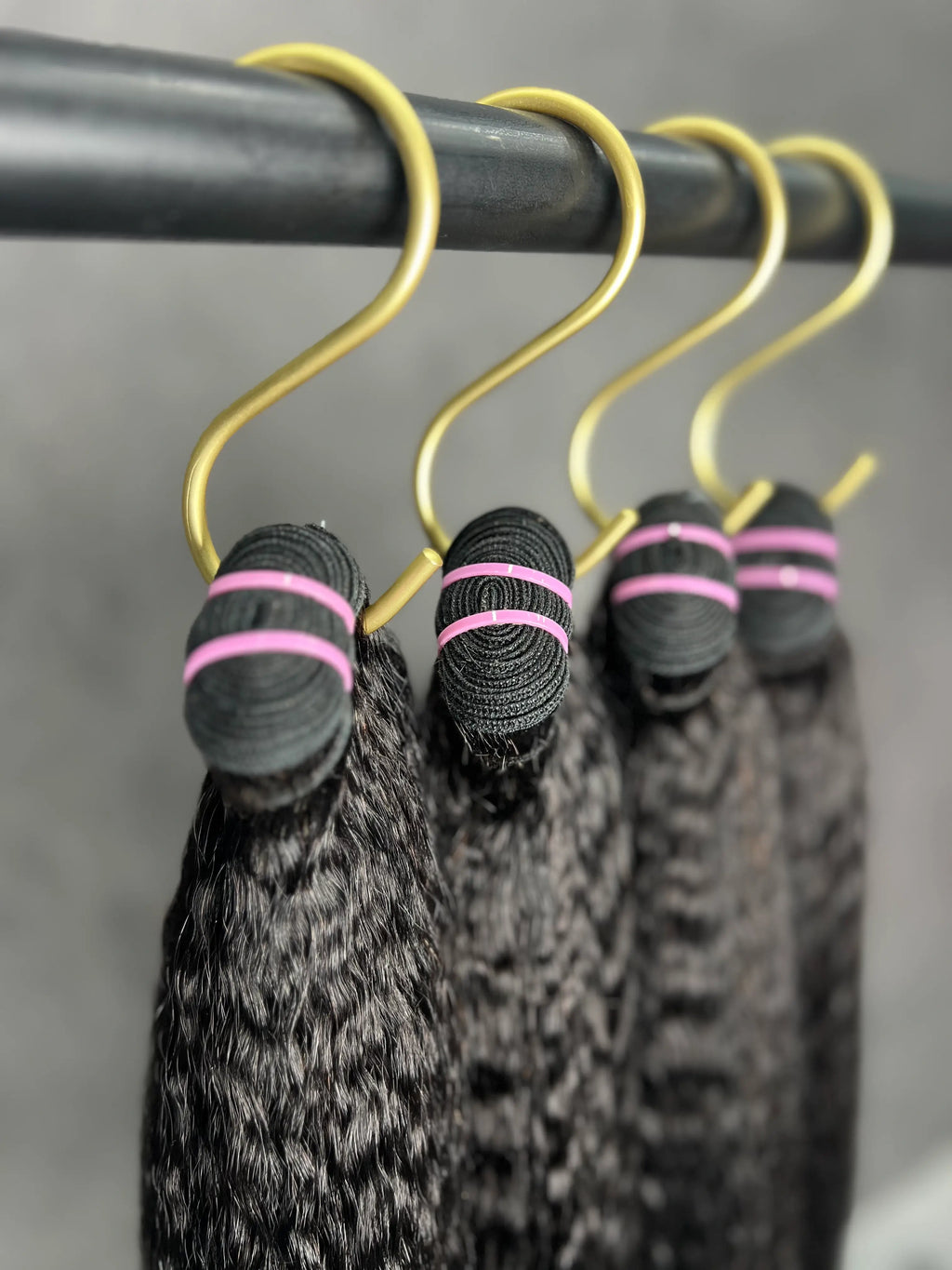 4PCS Kinky Straight Top Vrigin Hair Bundles | 12–30 Inch | Boruihair | 100% Human Hair