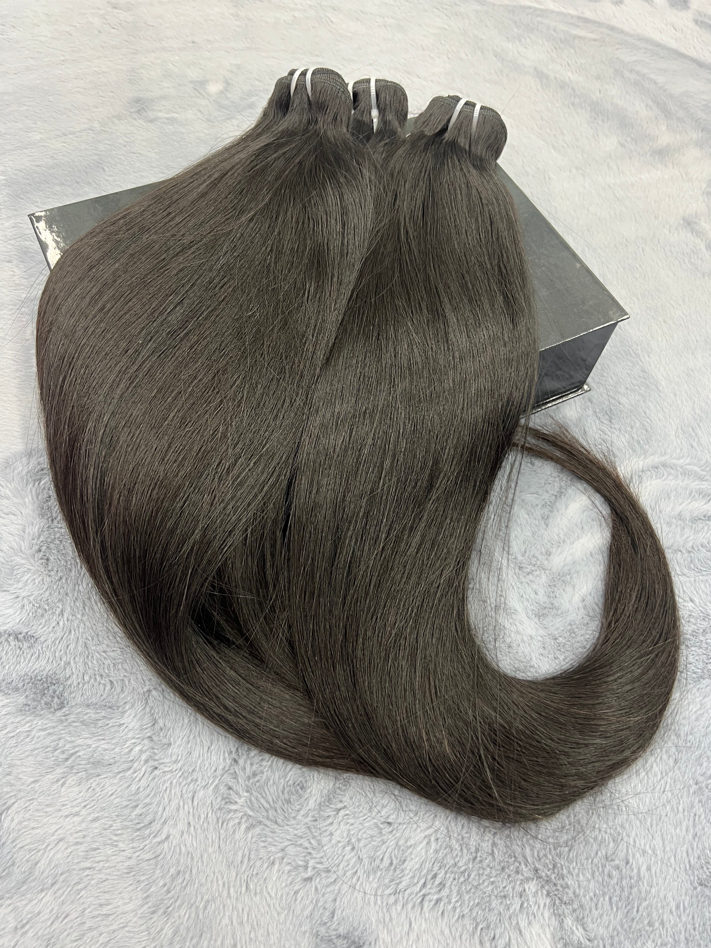 4PCS Straight Top Vrigin Hair Bundles | 12–30 Inch |Boruihair | 100% Human Hair