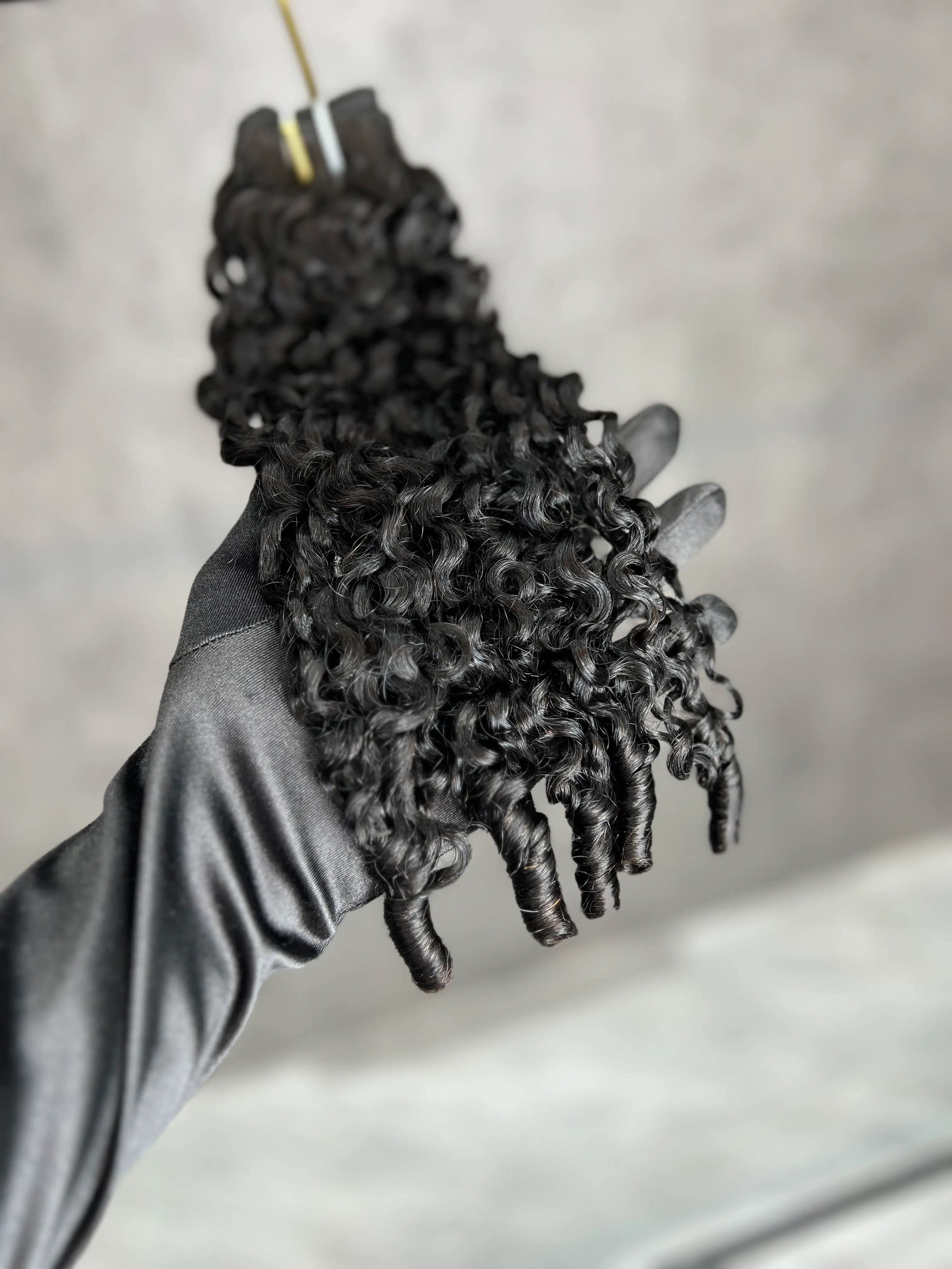 1PC Spiral Curly Top Virgin Hair Bundles | 12–30 Inch |  Boruihair Human Hair