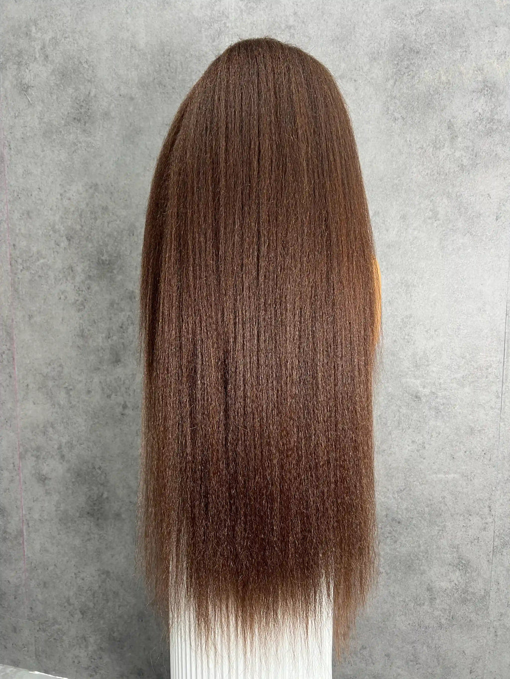 4# Kinky Straight 250% Density HD Lace Color Wig | 13x4, 13x6 Frontal | 100% Human Hair | Boruihair