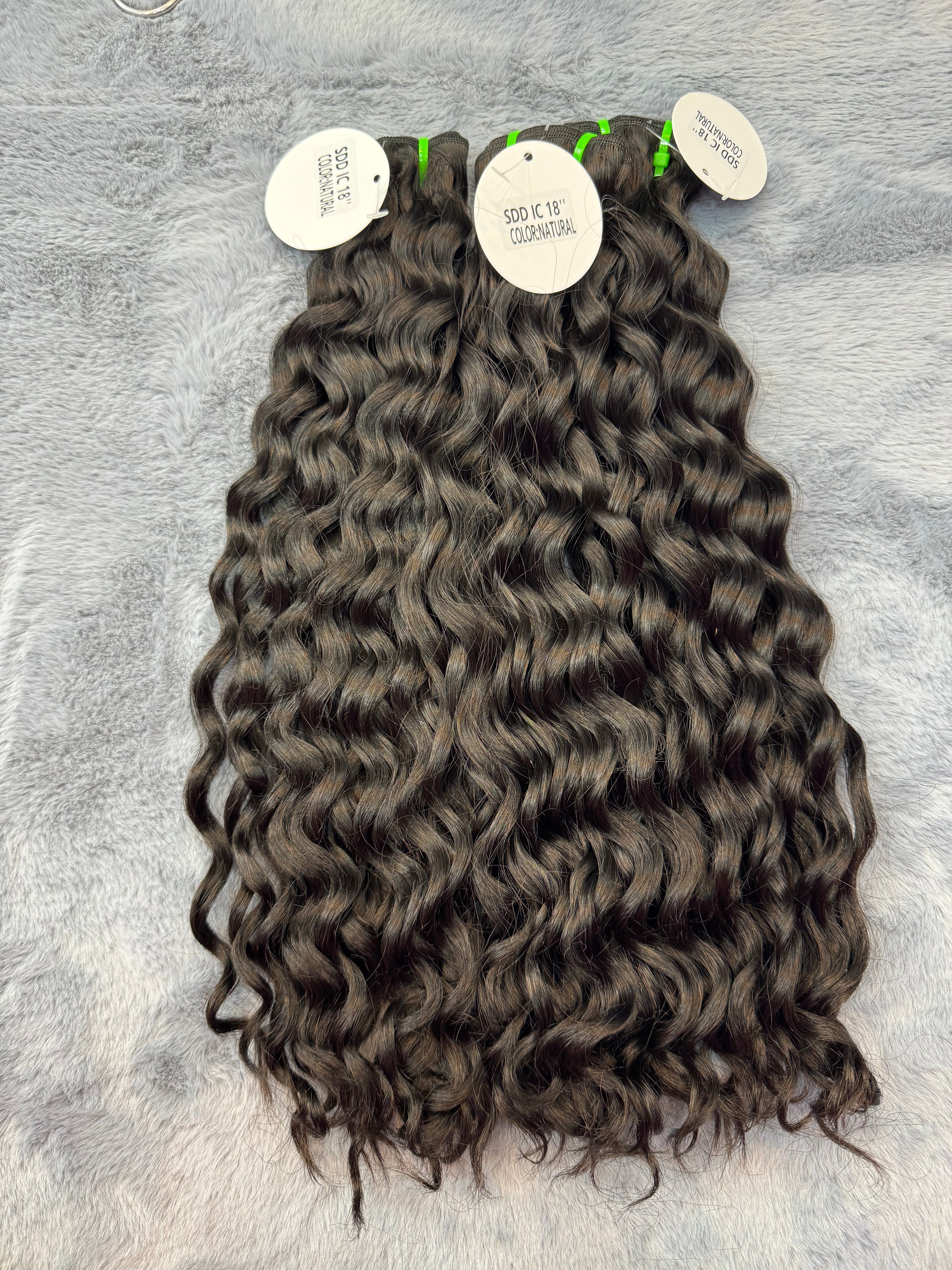 3PCS Water Curly SDD Hair Bundles | 12–30 Inch |  Boruihair | 100% Human Hair