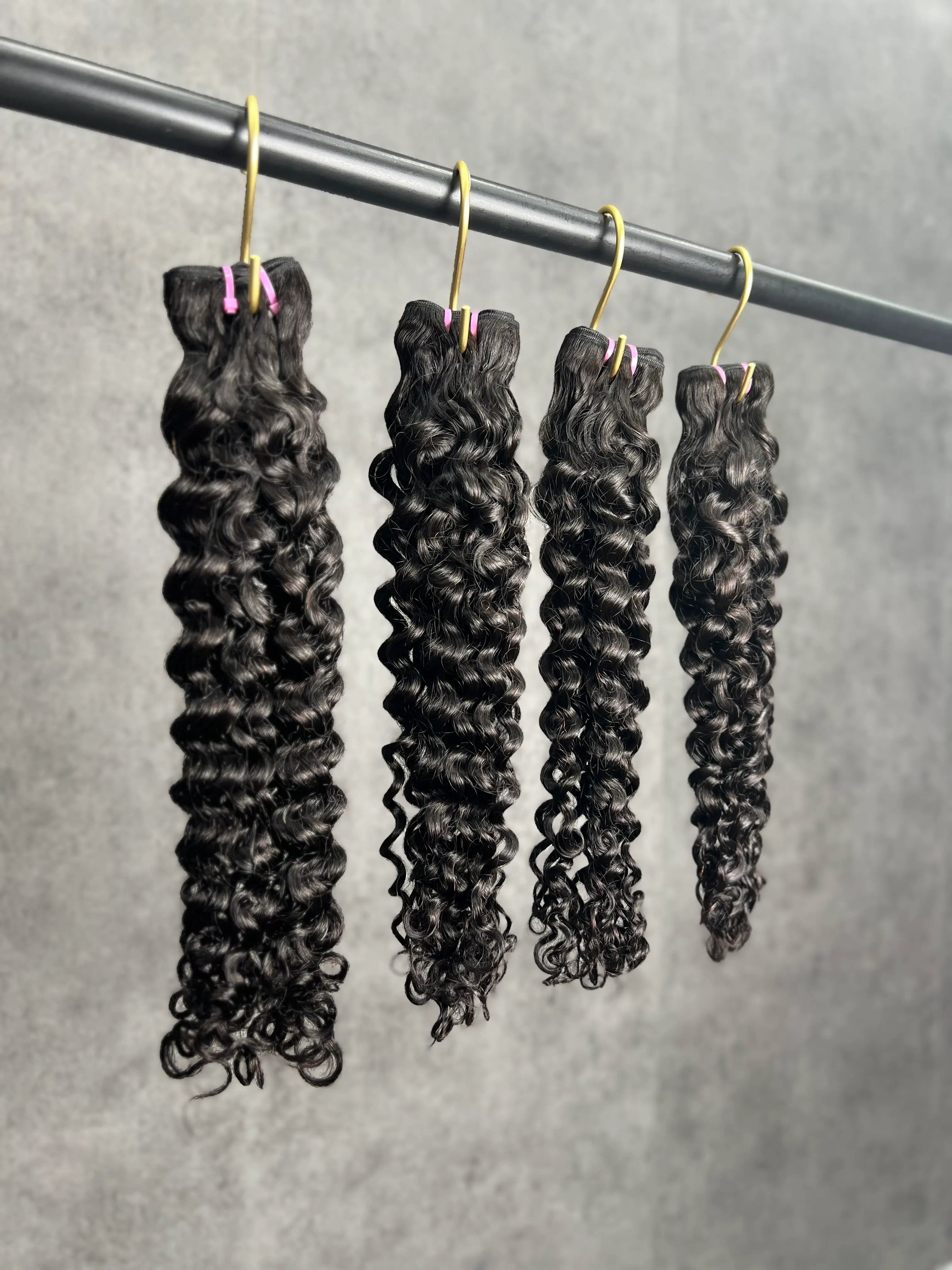 4PCS Water Wave Top Vrigin Hair Bundles | 12–30 Inch | Boruihair | 100% Human Hair